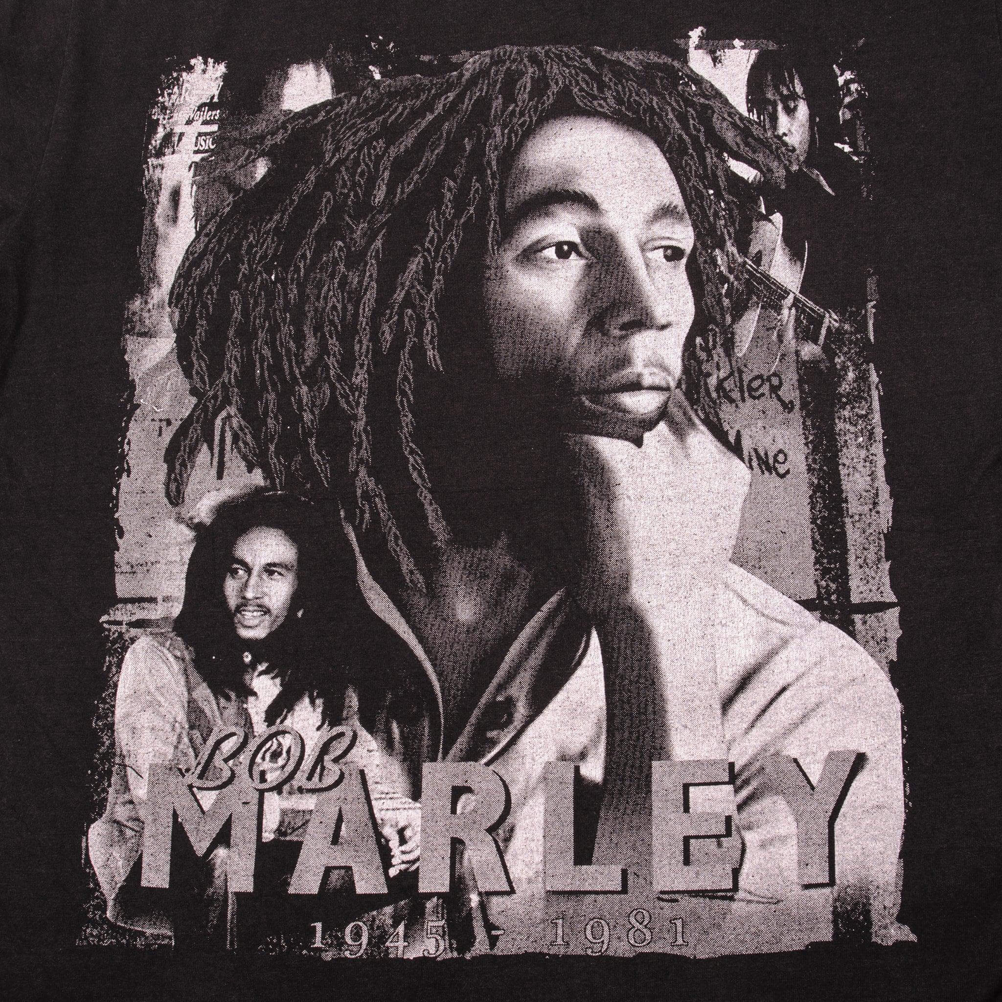 VINTAGE BOB MARLEY TEE SHIRT 90s SIZE MEDIUM BOOTLEG