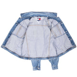 Vintage Tommy Hilfiger Blue Denim Jacket 1990S Size Large