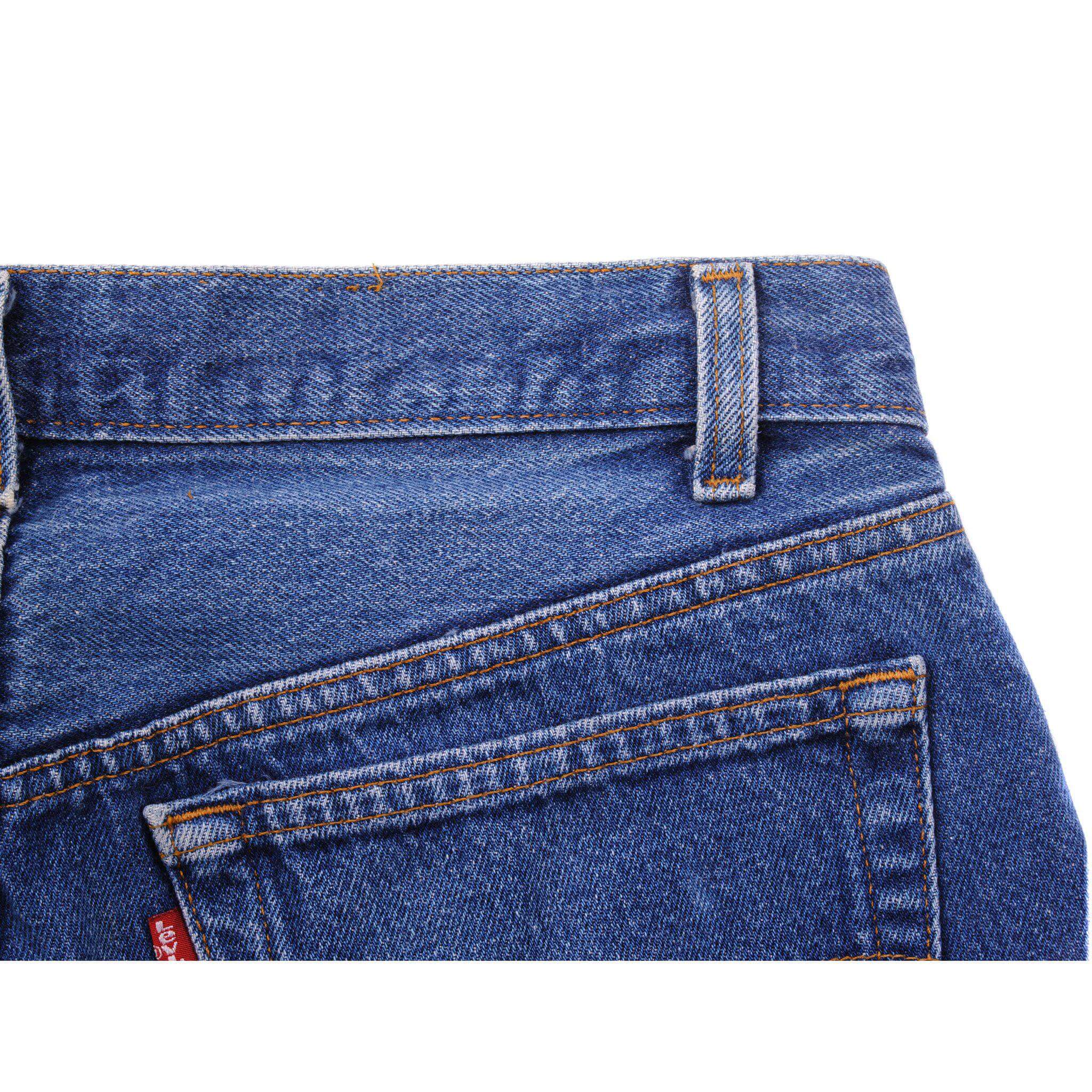 VINTAGE LEVIS 501 JEANS 1985-1988 INDIGO SIZE W32 L30 MADE IN USA