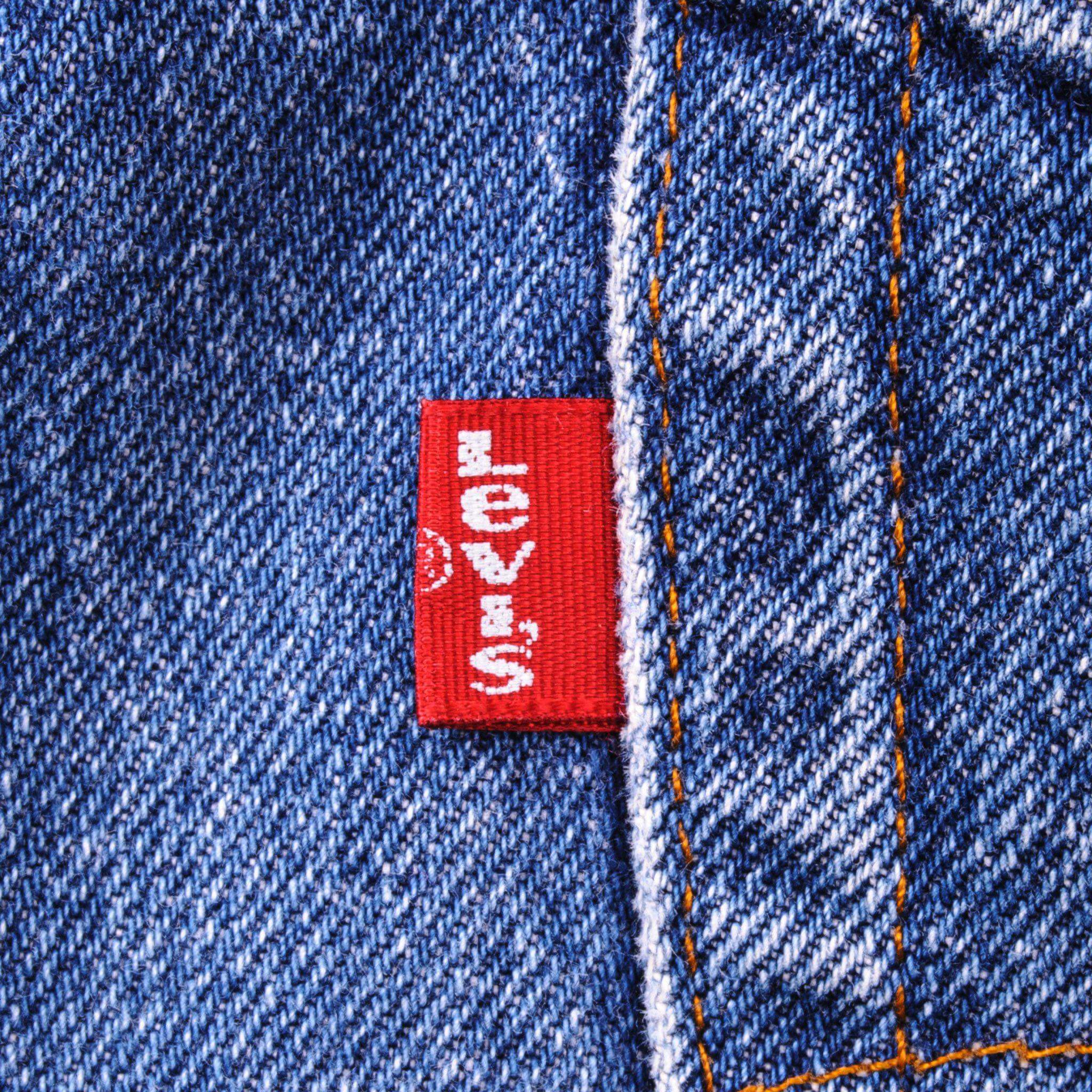VINTAGE LEVIS 501 JEANS INDIGO 1970-1985 SIZE W34 L28 MADE IN USA
