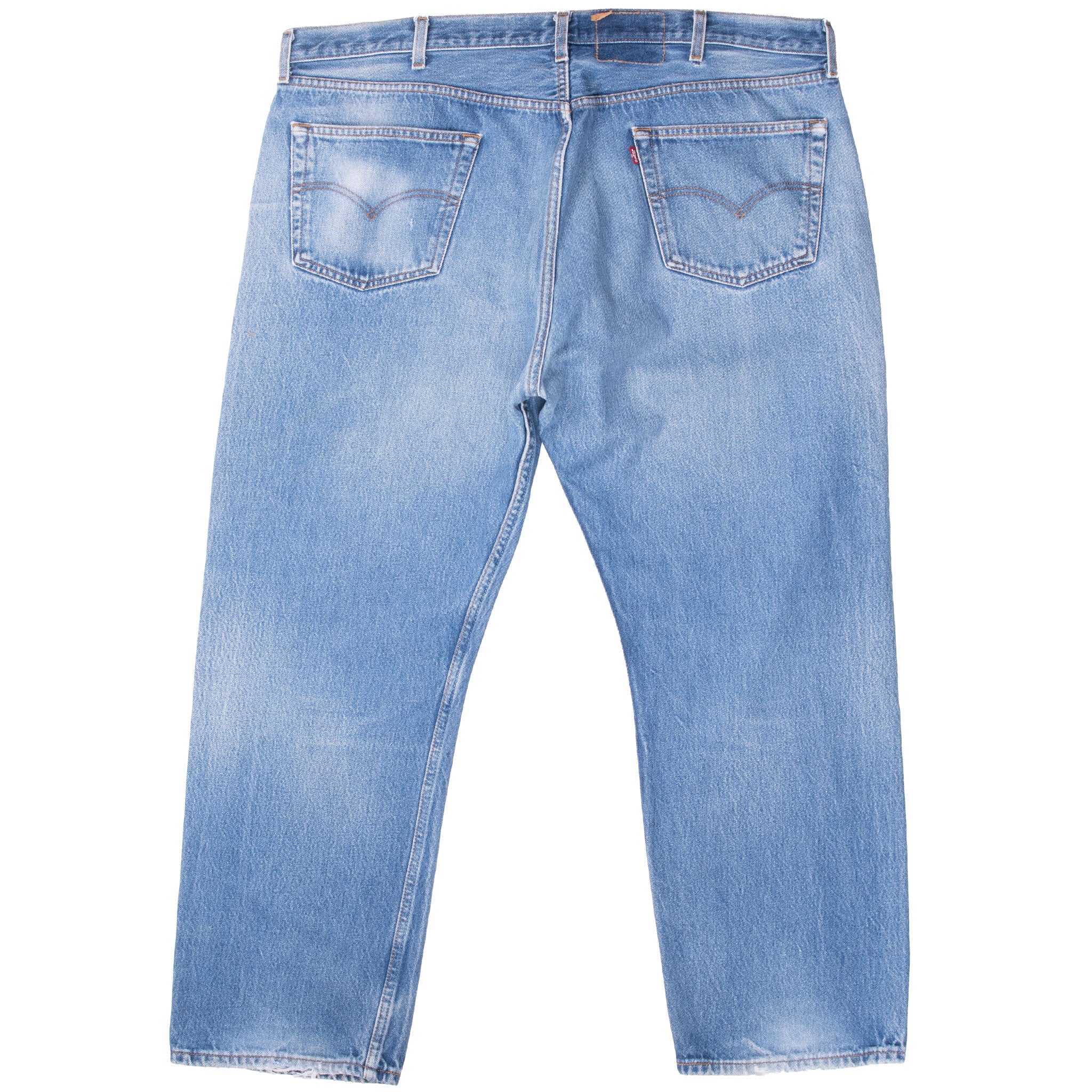 VINTAGE LEVIS 501 INDIGO BLUE JEANS 1990S SIZE 43X29