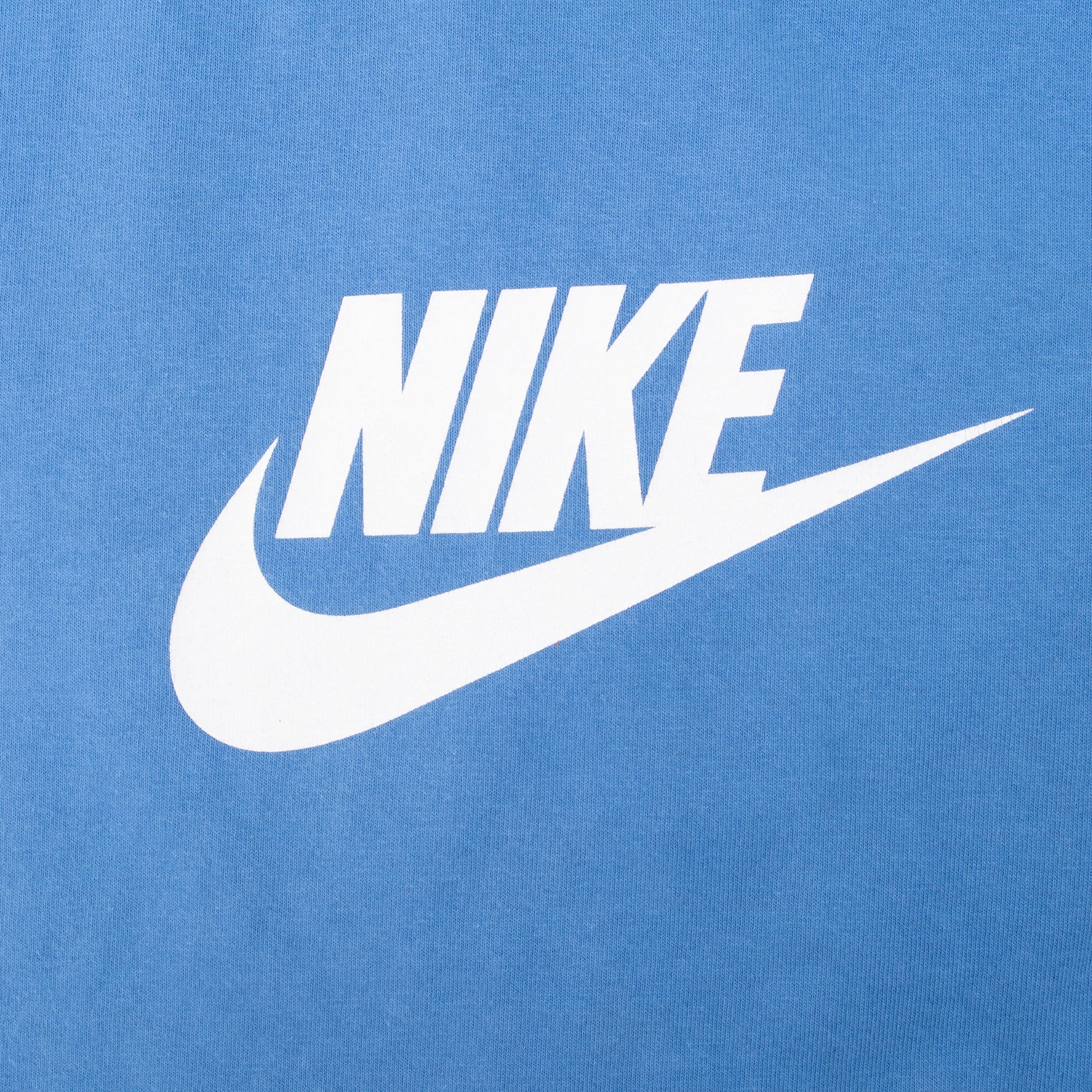 VINTAGE NIKE SPELLOUT BLUE TEE SHIRT 2000S 2XL