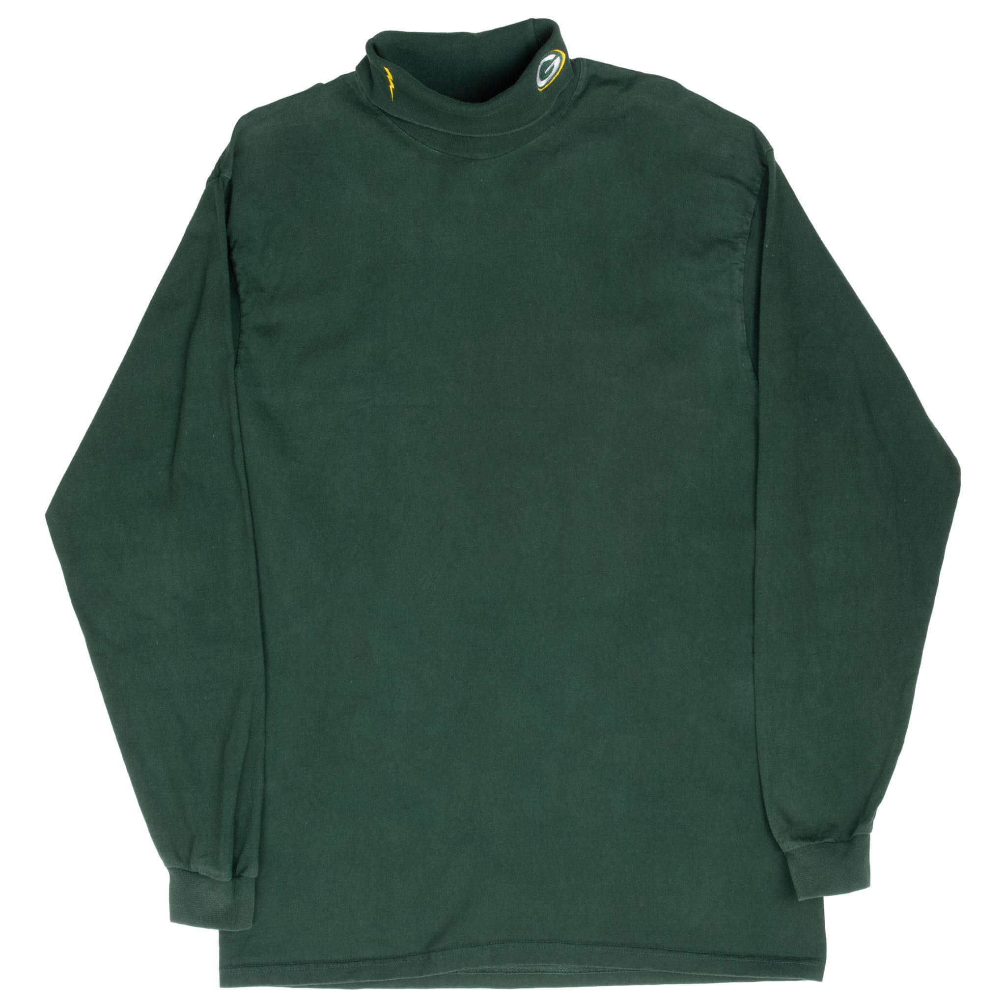 Vintage Nfl Green Bay Packers 1990S Turtle Neck Long Sleeve Tee Shirt Size Large