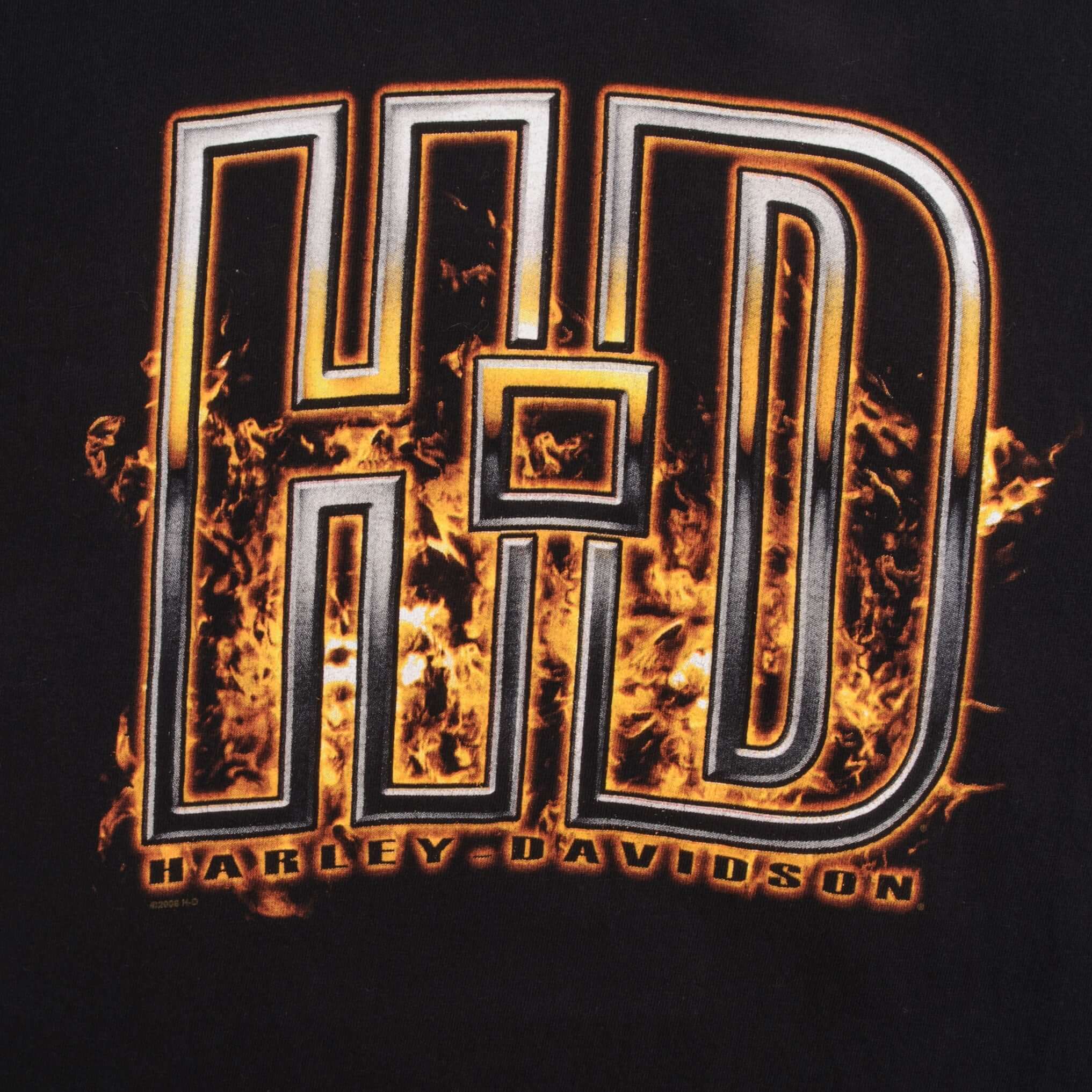 Vintage Harley Davidson New Mexico Tee Shirt 2007 Size Large Made In USA