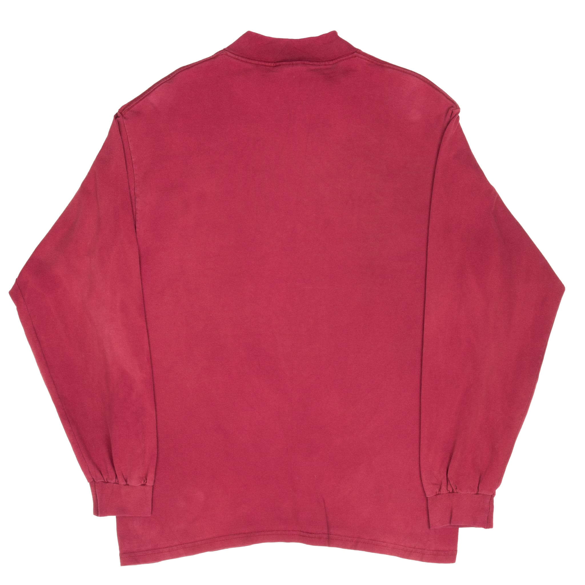 Vintage Nike FSU Florida State University Red Long Sleeve Turtle Neck Tee Shirt 1990S Size Medium Made In Usa