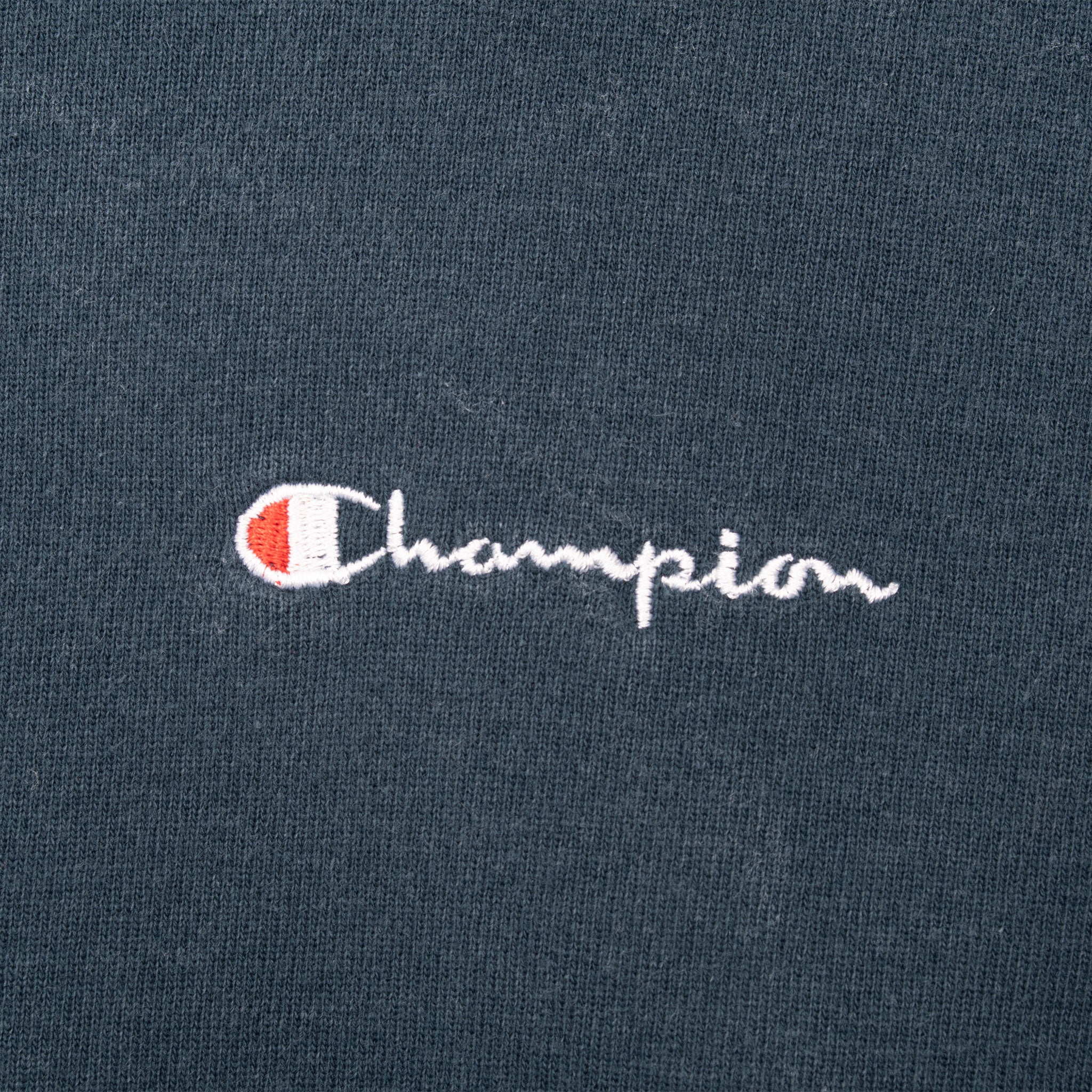 VINTAGE CHAMPION SMALL LOGO BLUE SWEATSHIRT 1990S SIZE 2XL