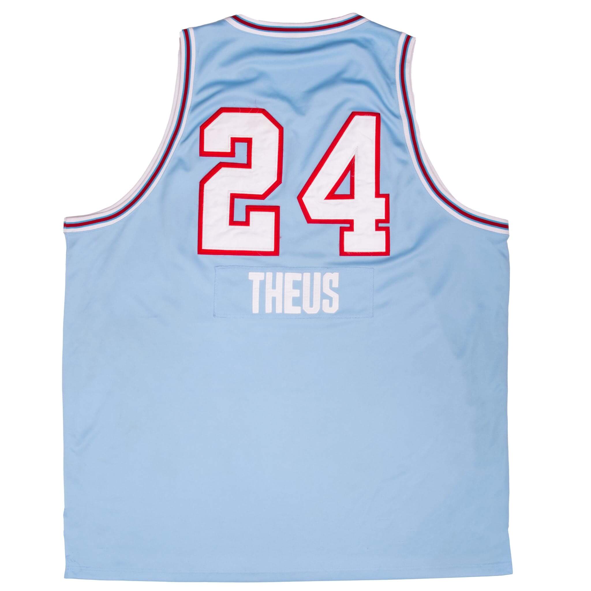 Vintage Nba Sacramento Kings Reggie Theus #24 1988 Mitchell & Ness Jersey Size 60