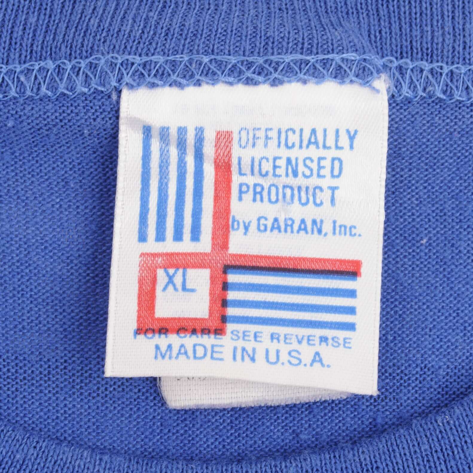 Vintage MLB Kansas City Royals 1989 Tee Shirt Size Medium Made In USA With Single Stitch Sleeves