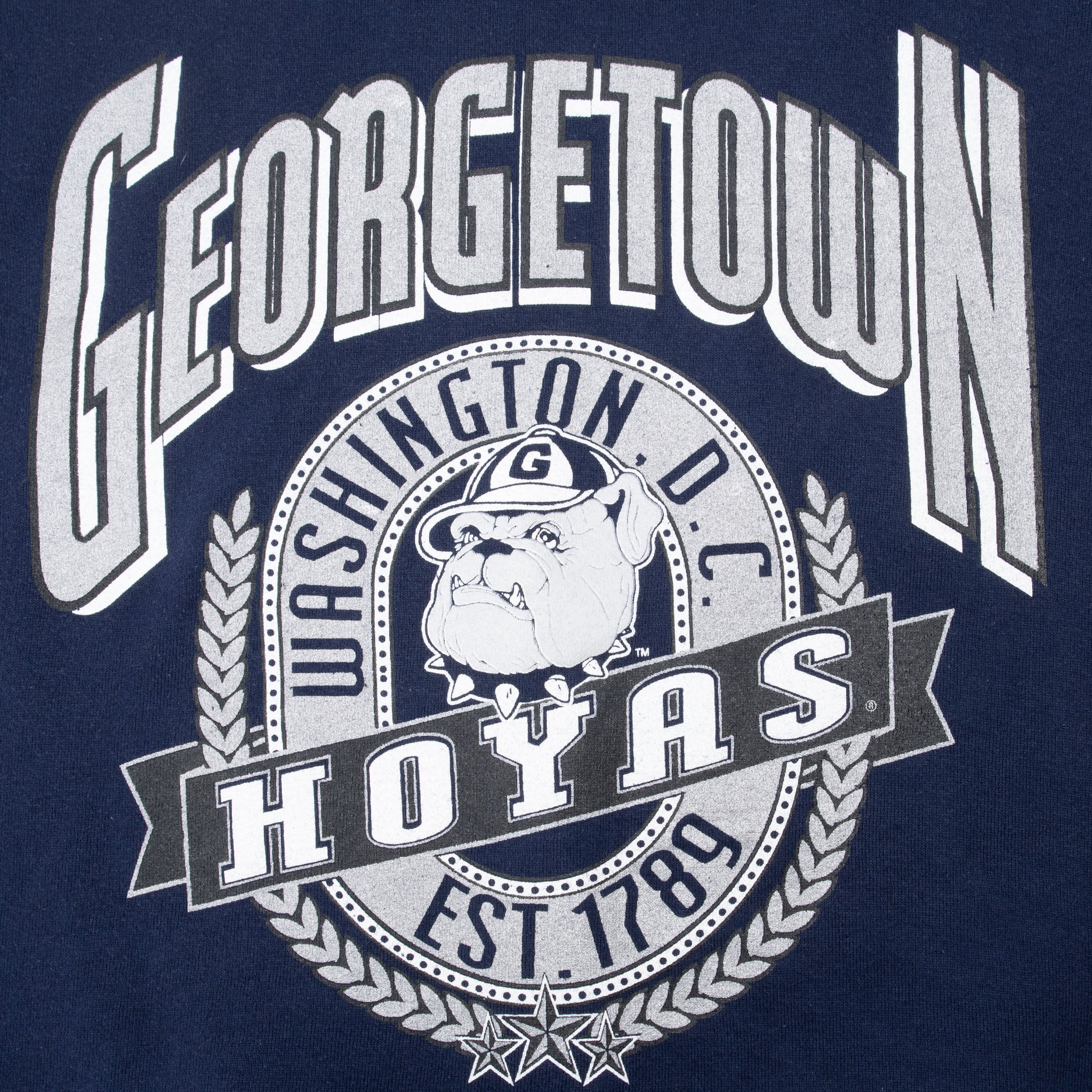 VINTAGE GEORGETOWN HOYAS SWEATSHIRT 1990S XL MADE IN USA