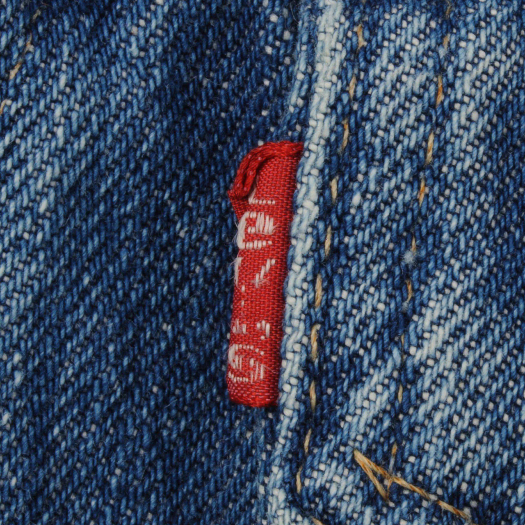 VINTAGE LEVIS TYPE 3 JACKET 2 POCKETS SINGLE STITCH SIZE 39 1980S MADE IN USA