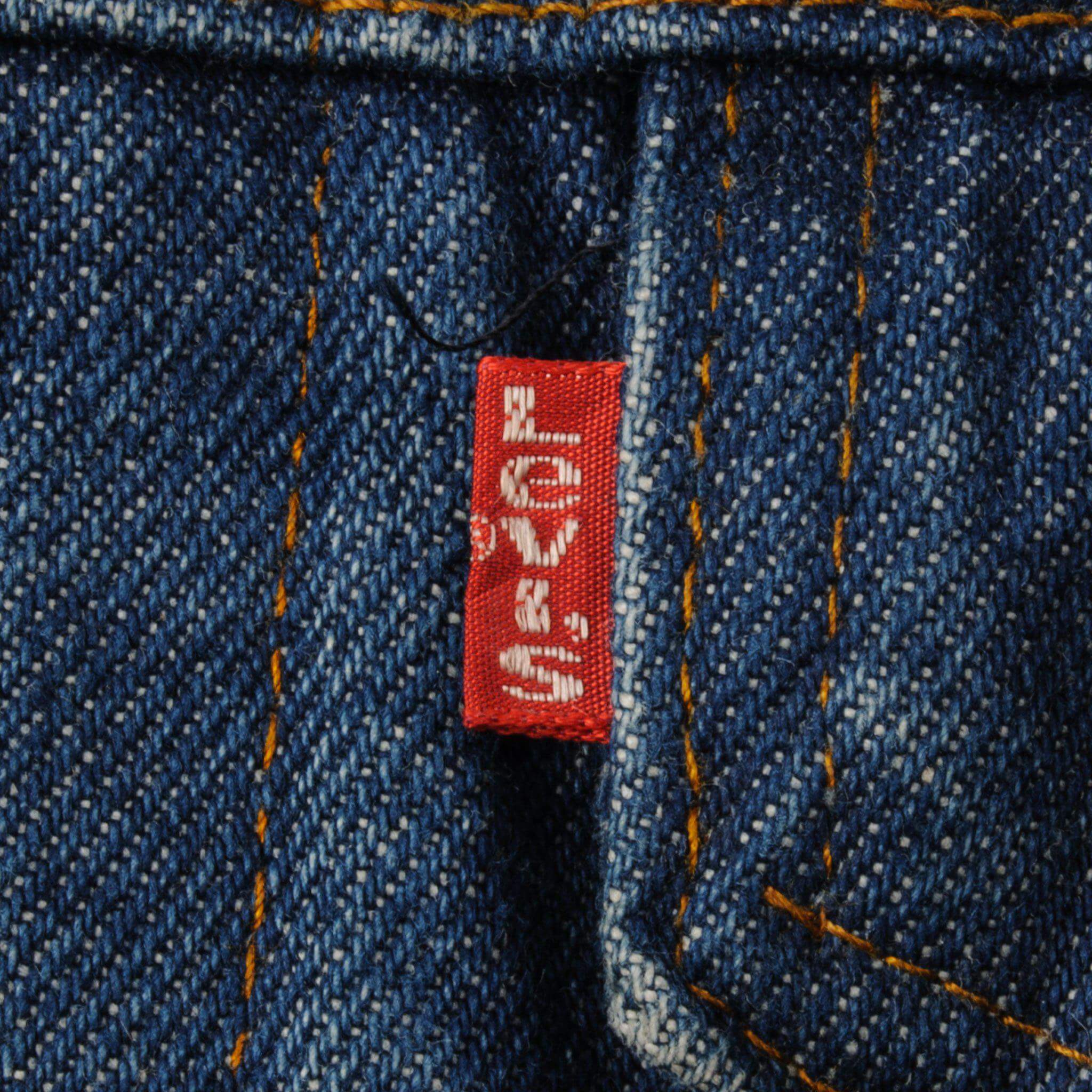 VINTAGE LEVIS TYPE 3 JACKET 2 POCKETS SINGLE STITCH SIZE 42 MADE IN USA