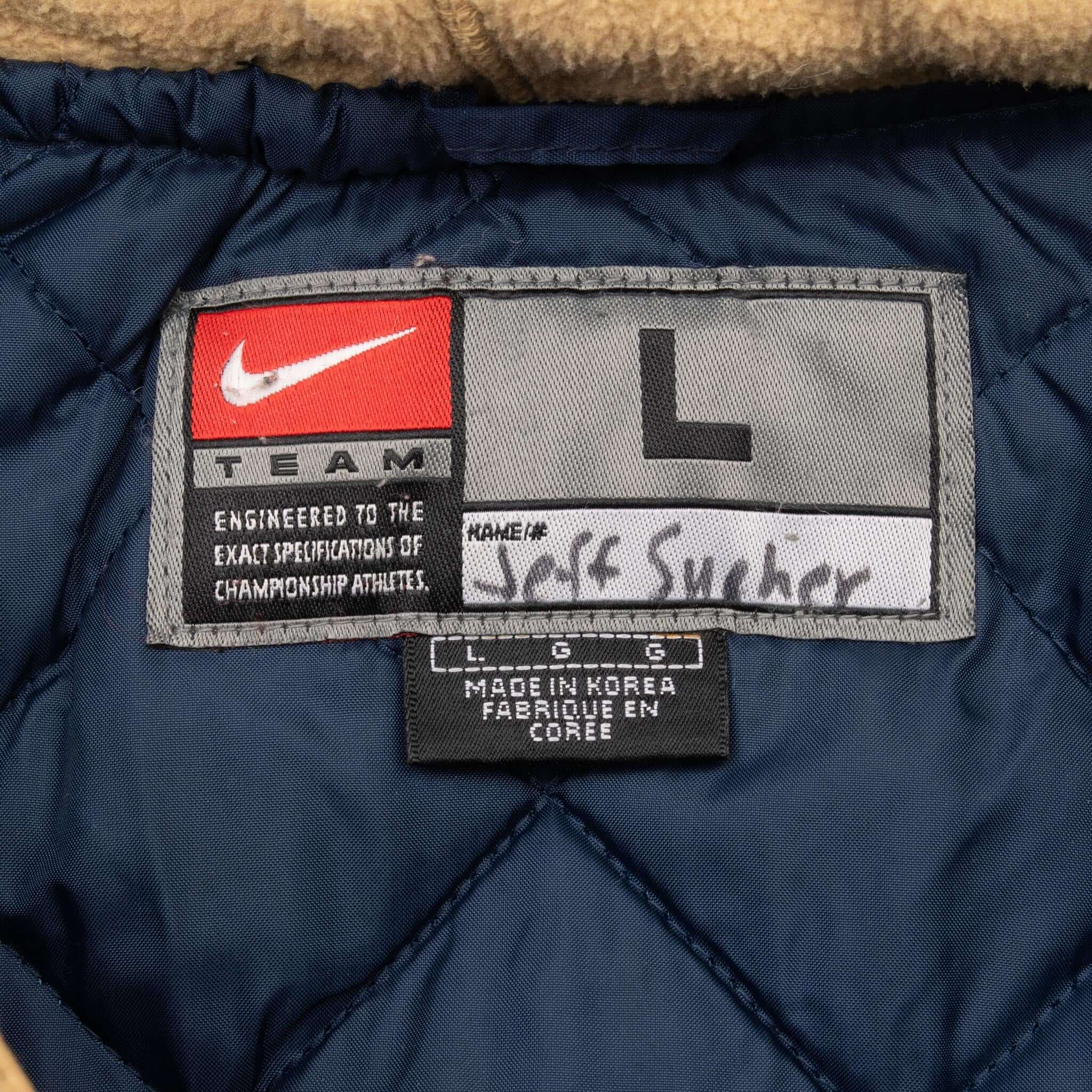 Vintage Nike Byu Brigham Young University Coat Jacket 2000S Size Large