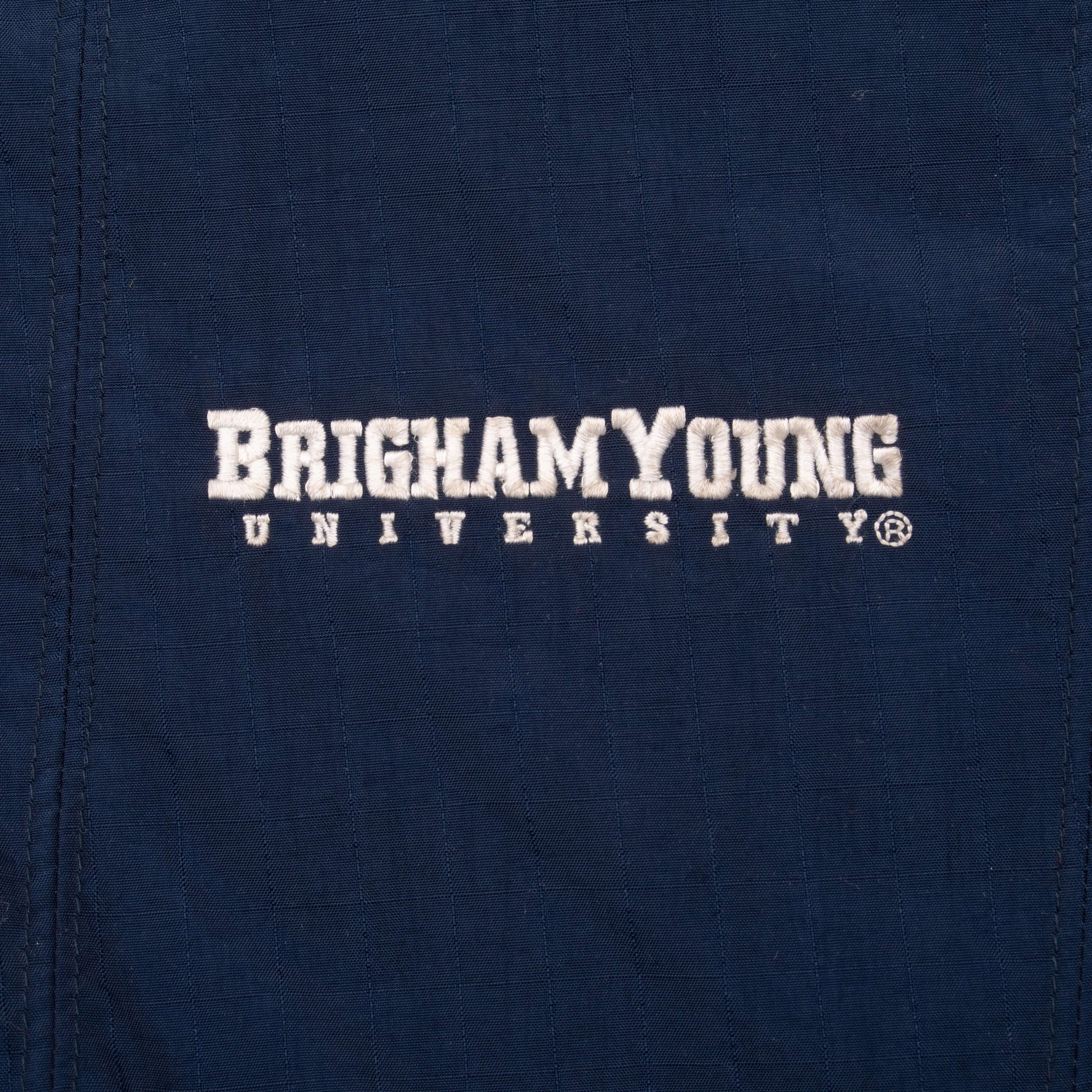 Vintage Nike Byu Brigham Young University Coat Jacket 2000S Size Large
