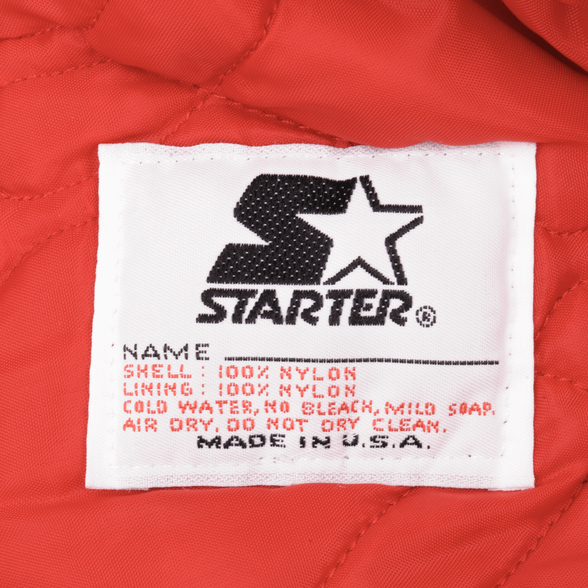 VINTAGE STARTER MLB ST LOUIS CARDINALS SATEEN JACKET 1990S LARGE MADE USA