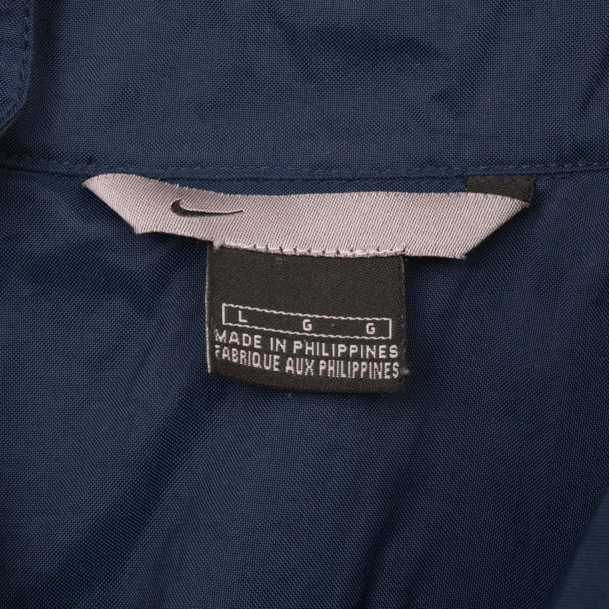 Vintage Nike Blue Windbreaker Jacket 2000S Size Large