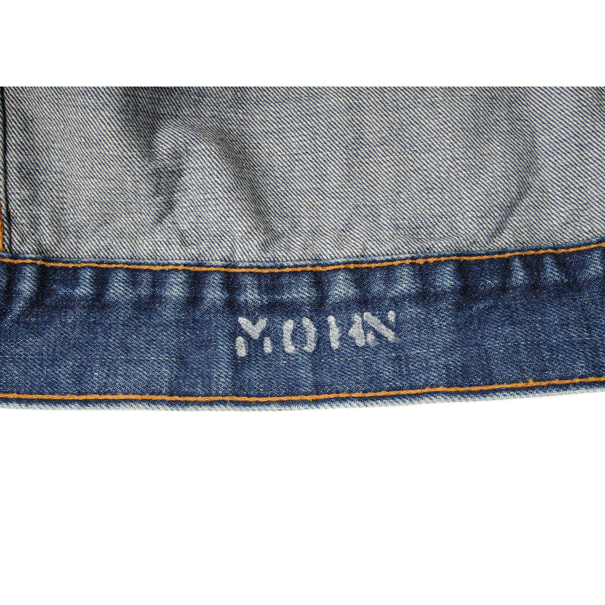 VINTAGE LEVIS TYPE 3 JACKET 2 POCKETS SINGLE STITCH 1980S SIZE 40 MADE IN USA