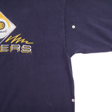 VINTAGE NBA INDIANA PACERS EMBROIDERED TEE SHIRT 1990S SIZE LARGE MADE IN USA