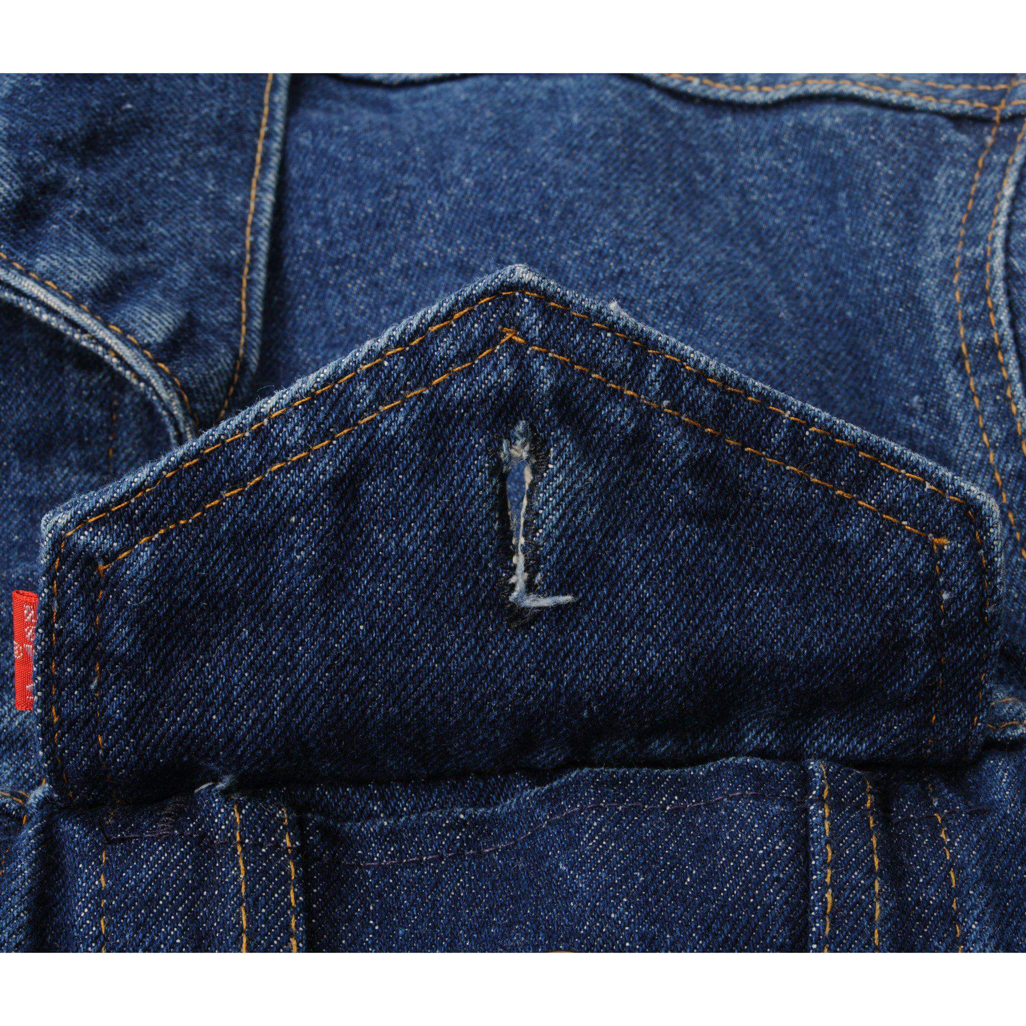 VINTAGE LEVIS JACKET SINGLE STITCH SIZE 44 MADE IN USA