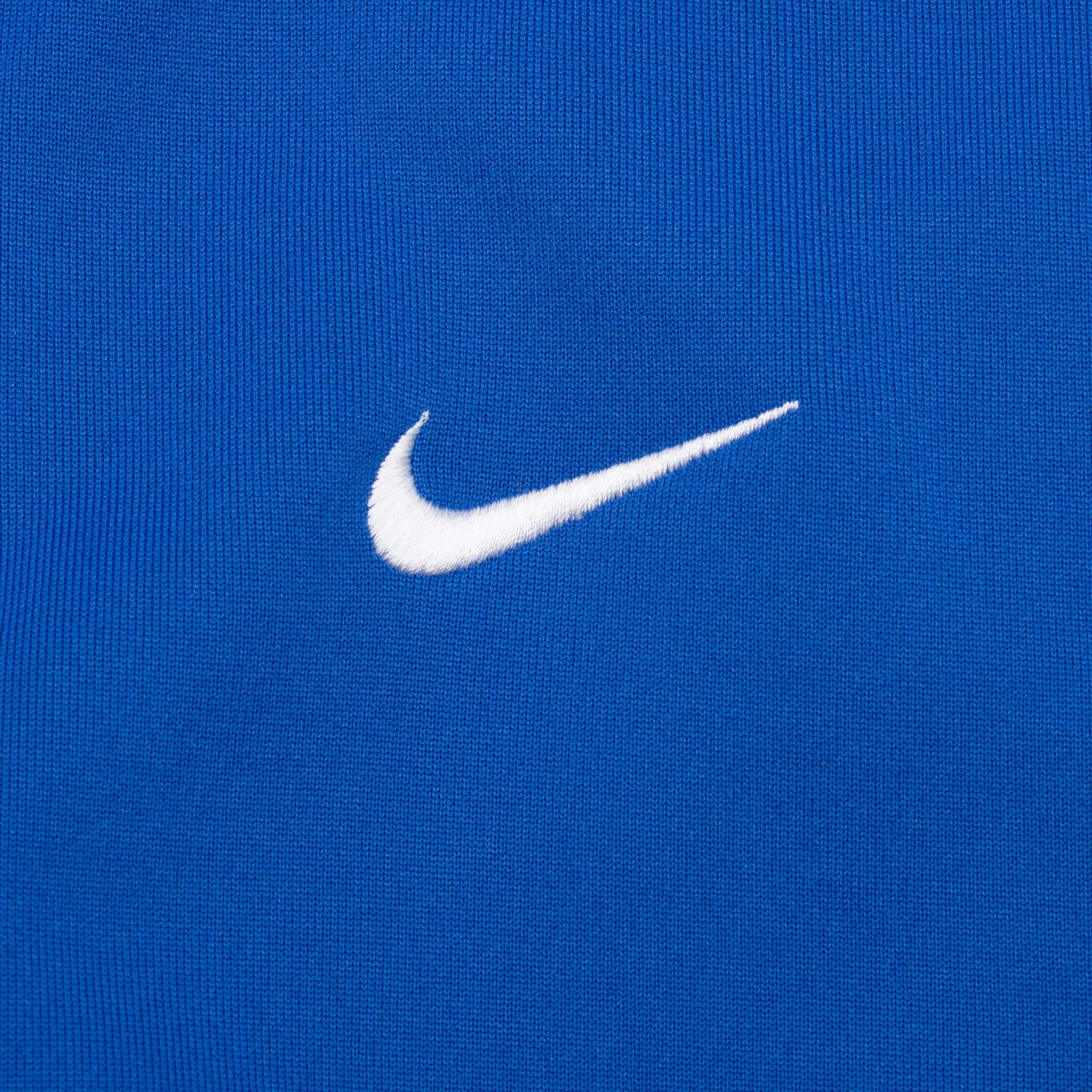 Vintage Nike Classic Swoosh Blue Track Jacket 1990S Size XL