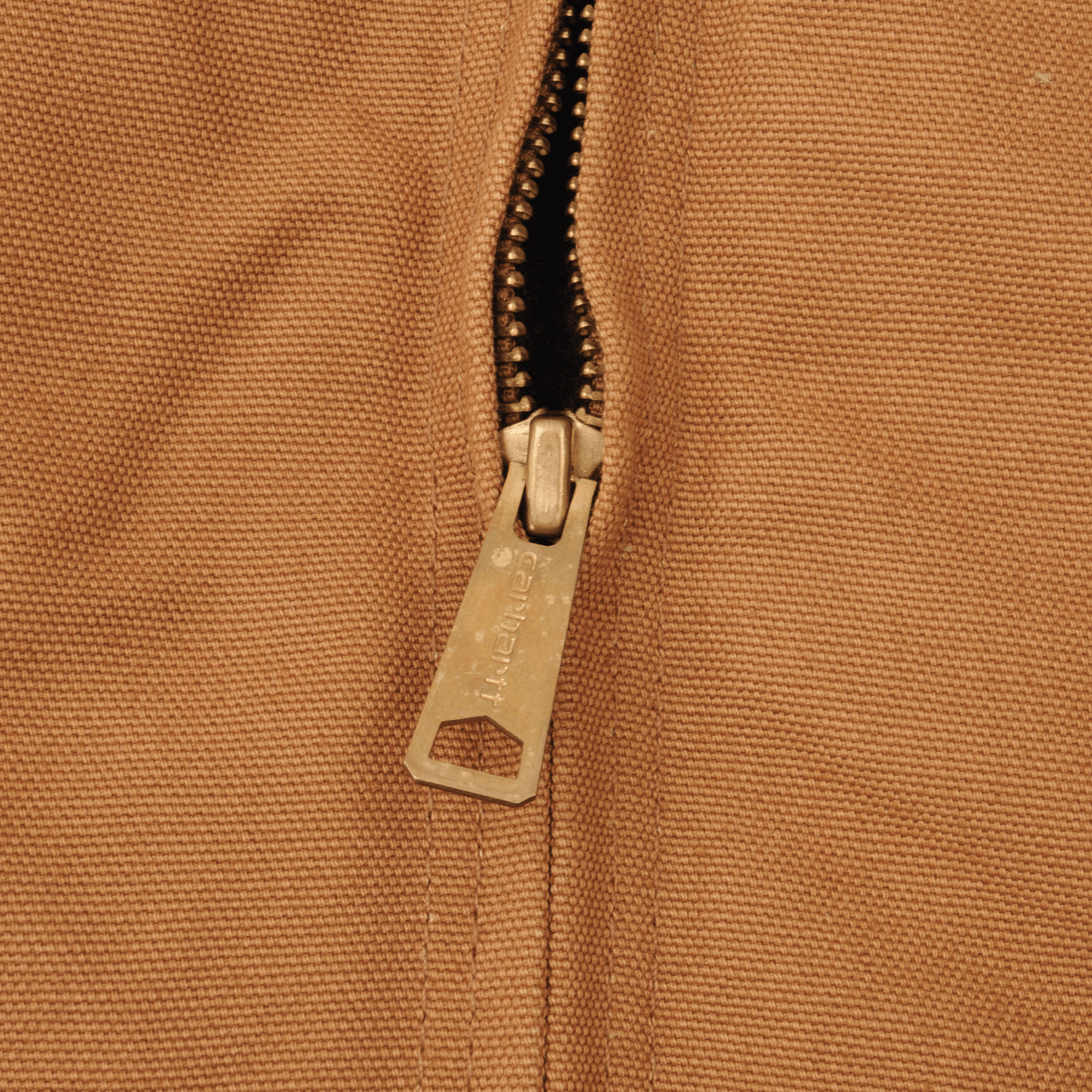 Vintage Carhartt Detroit Style Blanket Lined Worker Jacket 1990S Size Large Made In USA Deadstock