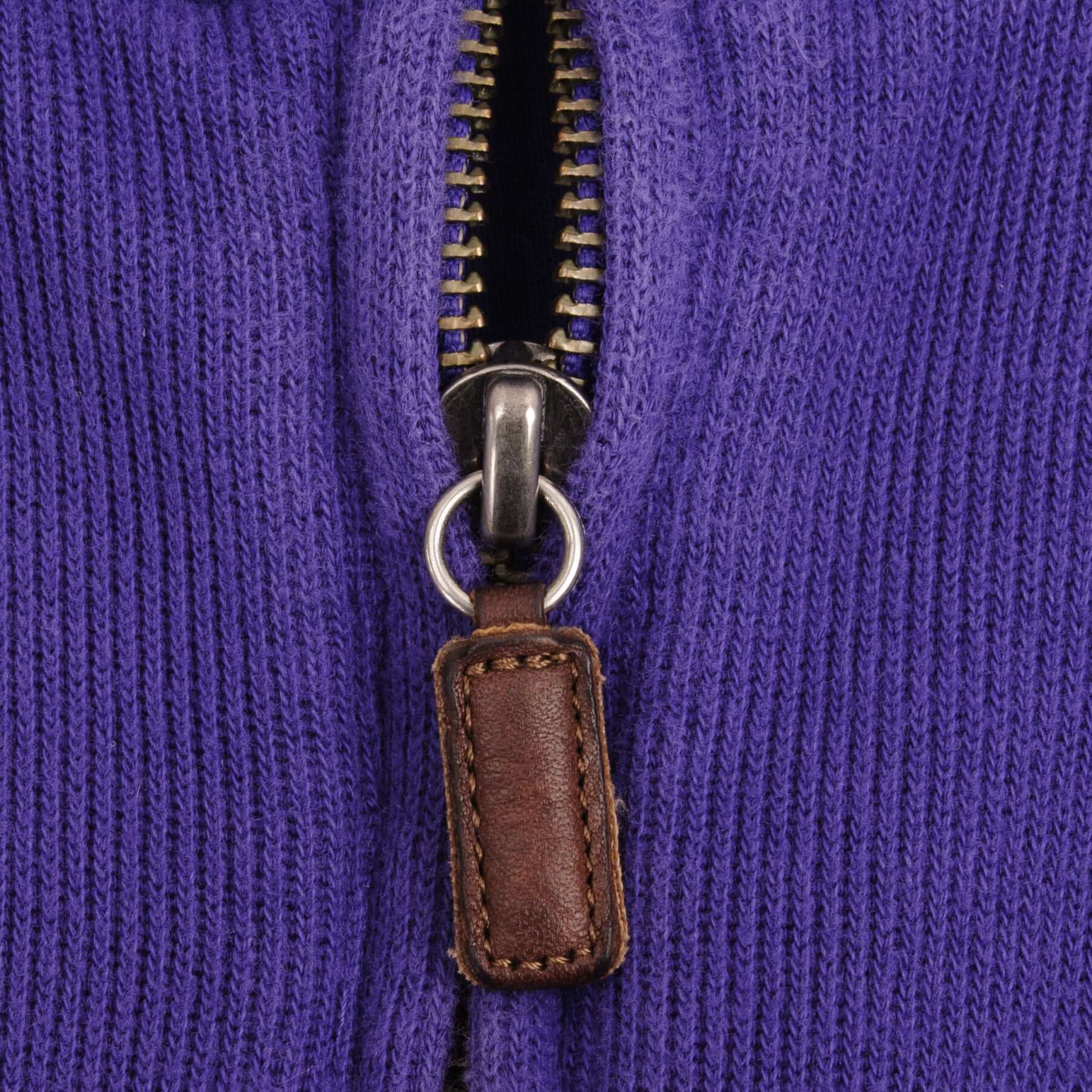 Vintage Ralph Lauren Tcu Horned Frogs Football Purple Quarter Zip Sweatshirt Medium 1990S