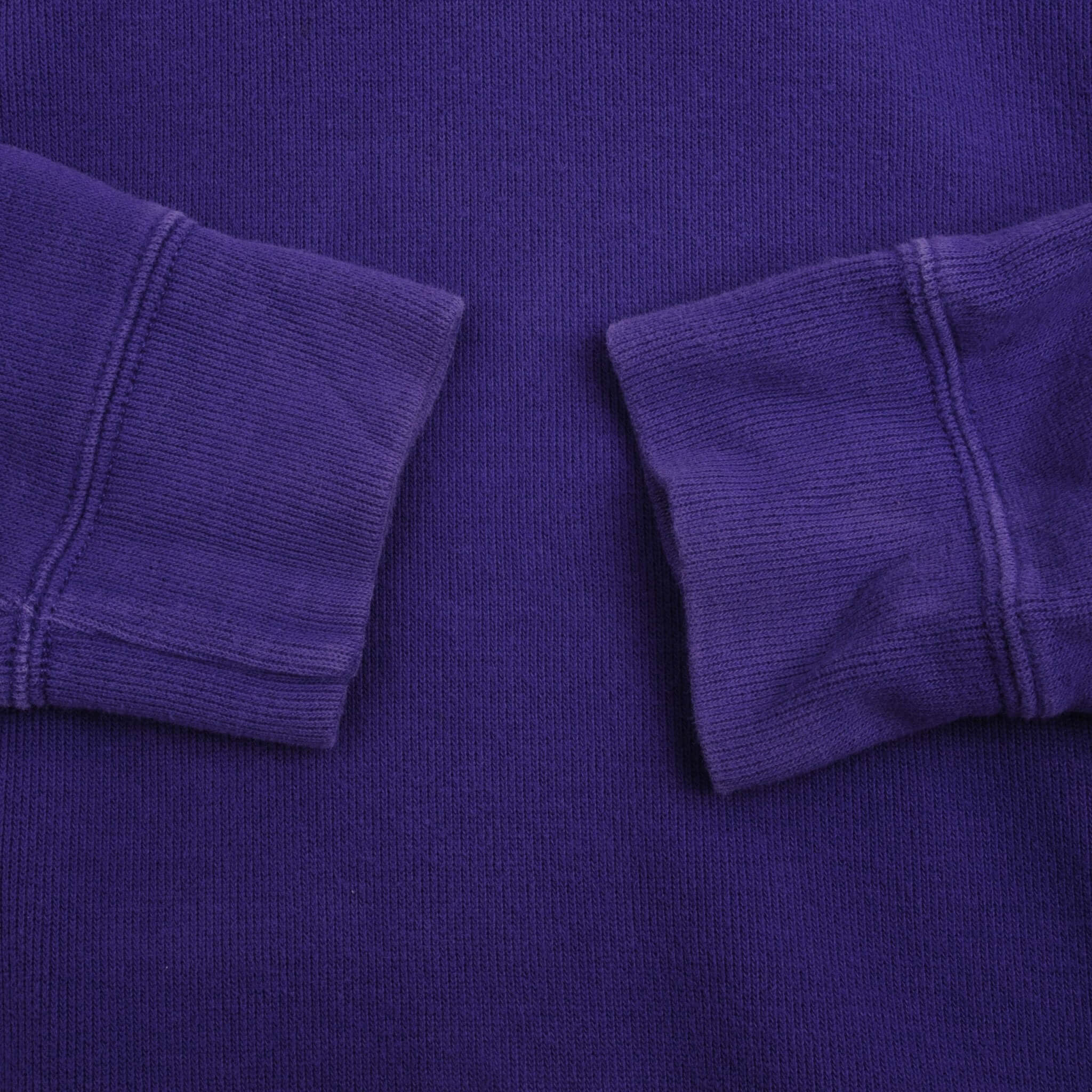 Vintage Ralph Lauren Tcu Horned Frogs Football Purple Quarter Zip Sweatshirt Medium 1990S