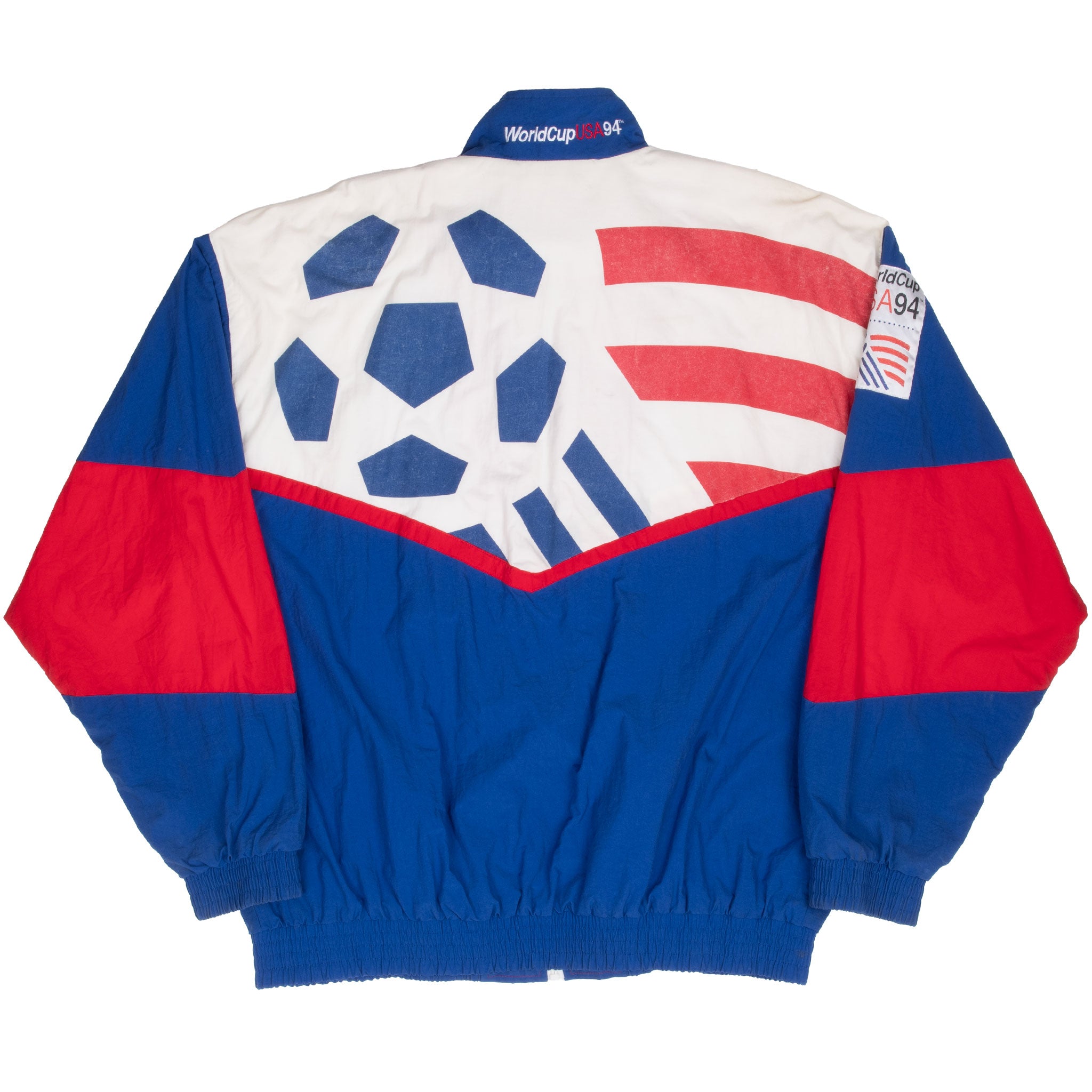 Vintage Soccer World Cup 1994 Team Usa Snickers Windbreaker Jacket 1990S Size XL