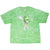 Vintage Green M&M's Chocolate Tie Dye Tee Shirt 2000S Size 2XL