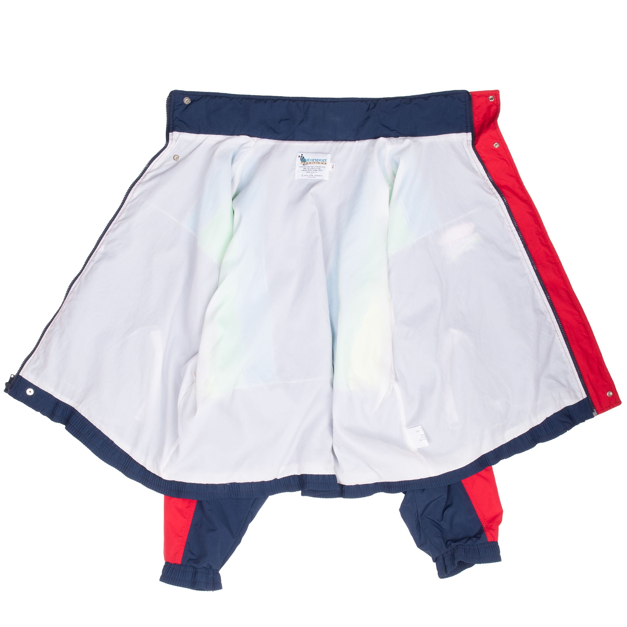 Vintage Nascar Dupont Refinish Racing Windbreaker Jacket 1990S Size XL Made In USA