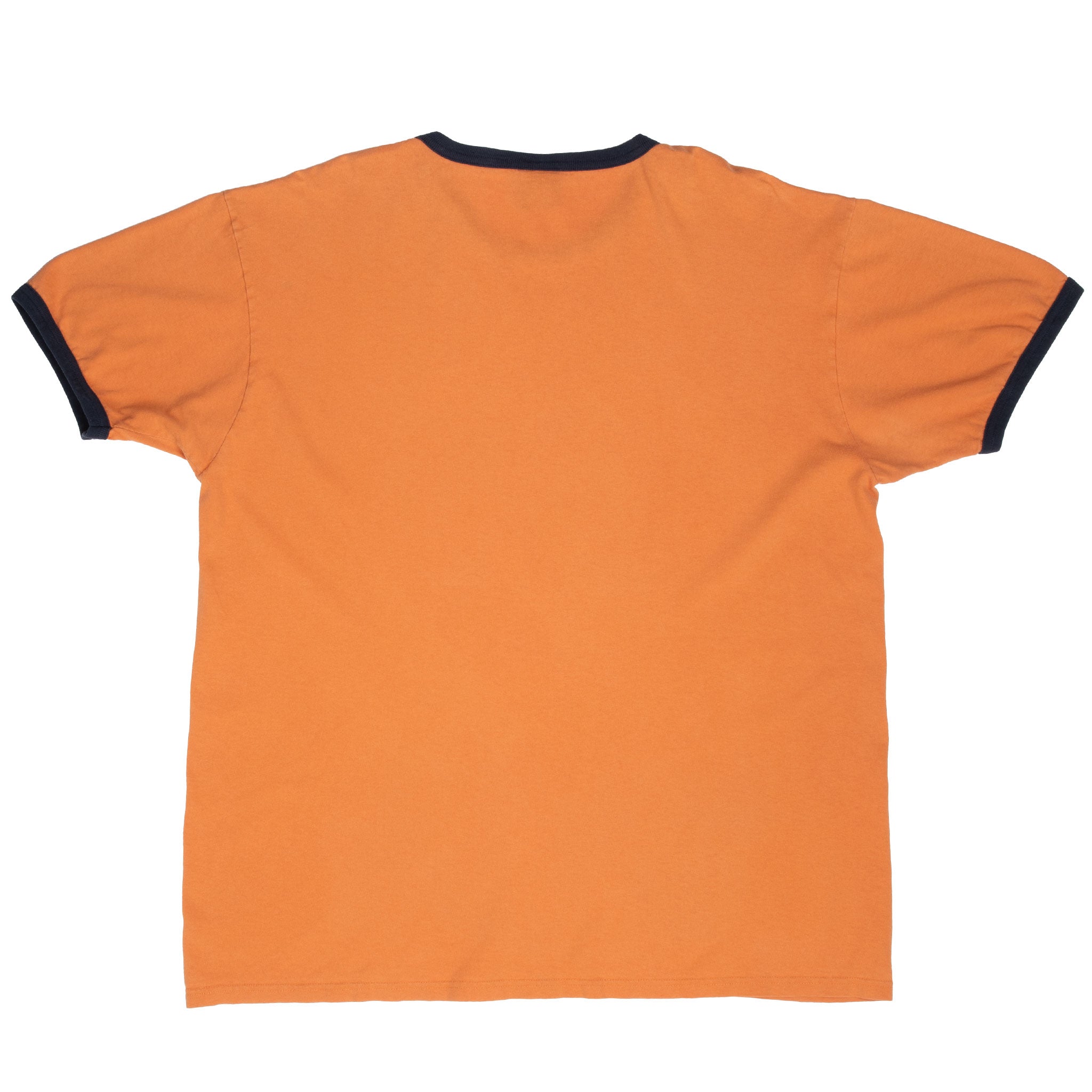 Vintage Ralph Lauren Polo Jeans Co Orange Ringer Tee Shirt 1990S Size XL