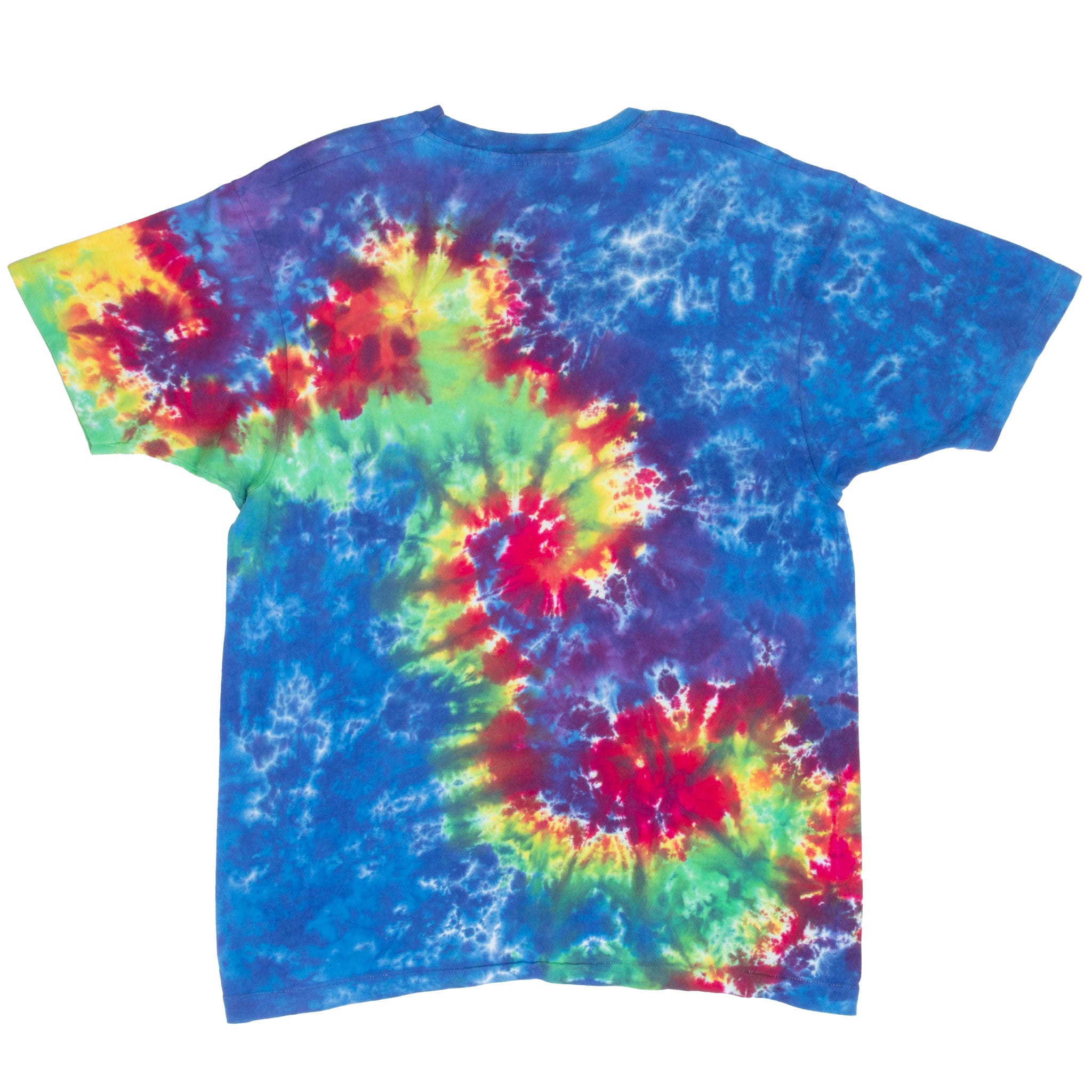 Vintage Tie Dye Hanes 1980S Tee Shirt Size Medium With Single Stitch Sleeves