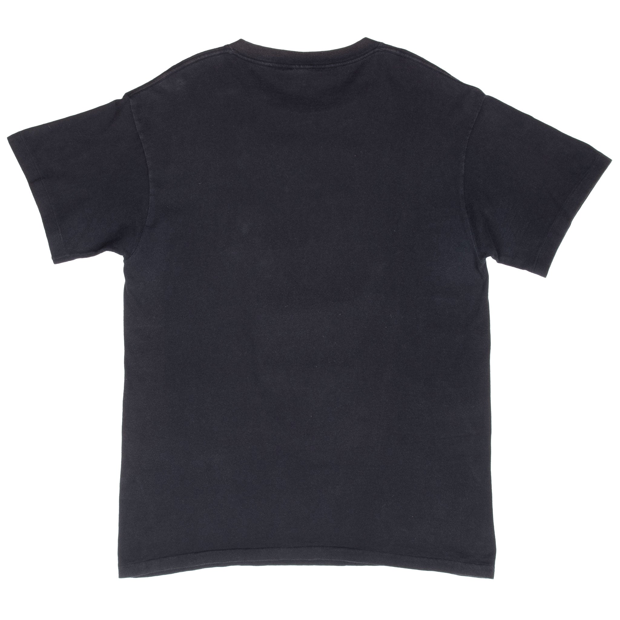 Vintage Black Nike Spell out Tee Shirt 1987-1994 Size Large Made In USA With Single Stitch Sleeves