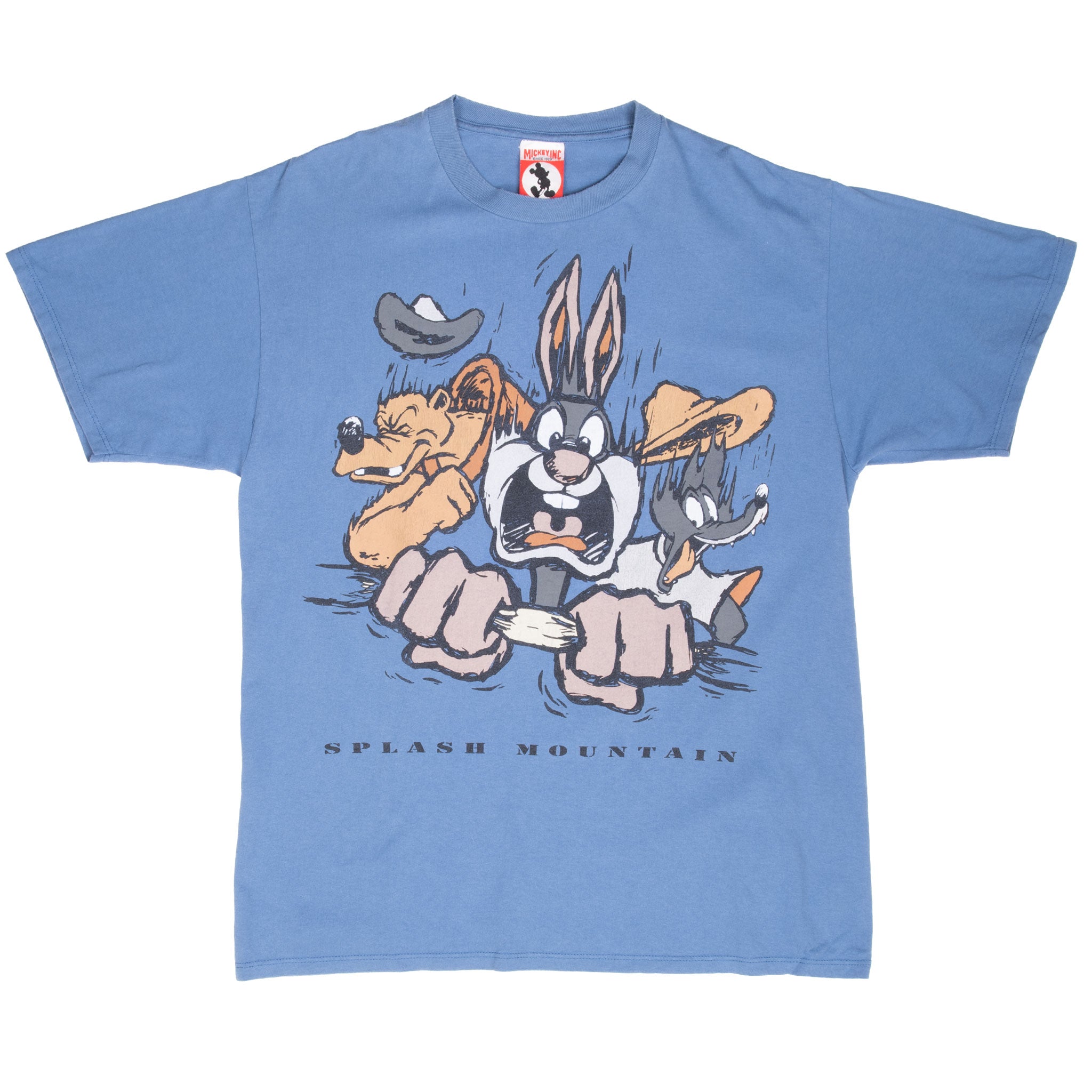 Vintage Disney Splash Mountain 1990S Tee Shirt Size XL Made In Usa