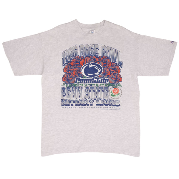 Vintage Ncaa Penn State Nittany Lions Rose Bowl 1995 Tee Shirt XL Made In USA