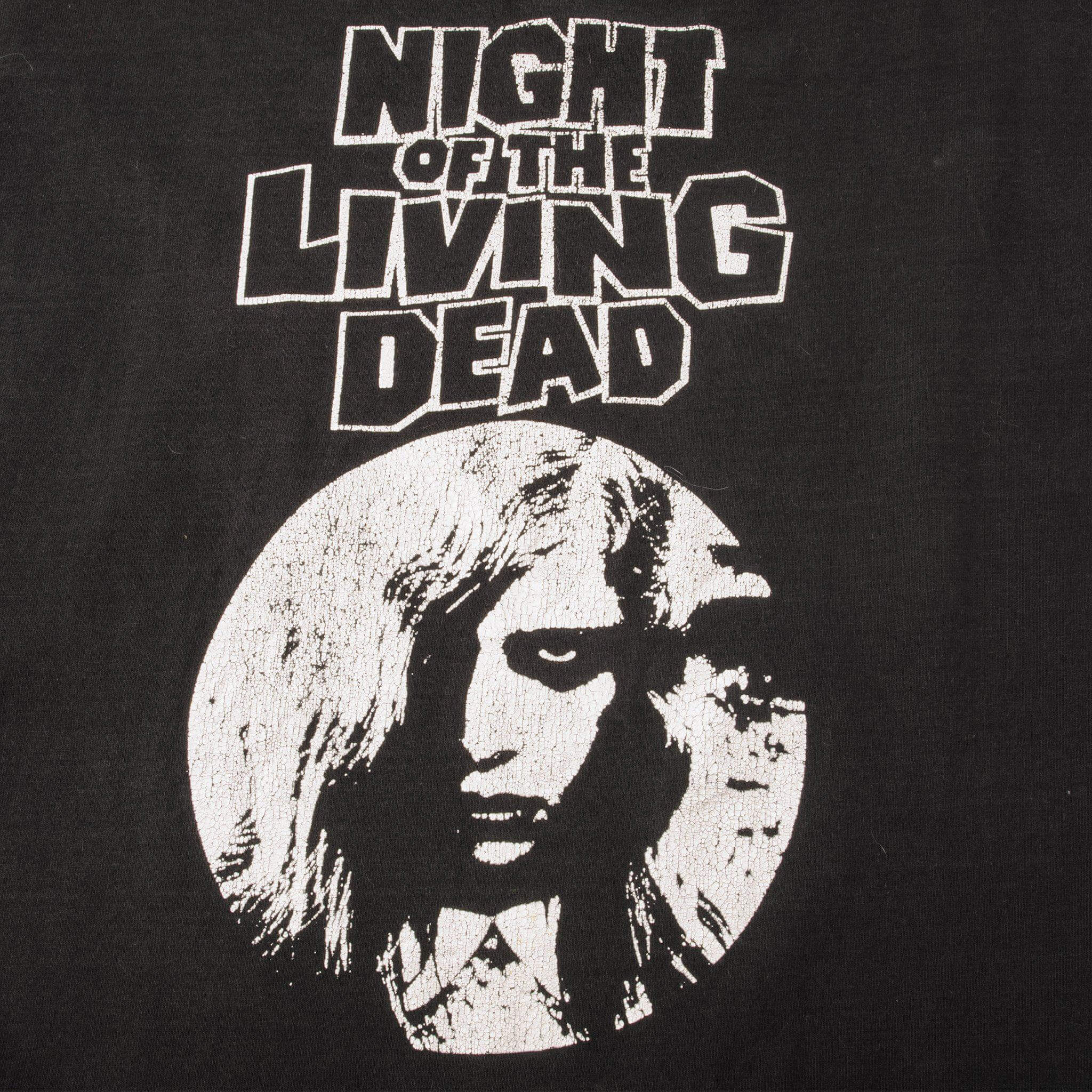 VINTAGE HORROR MOVIE TEE SHIRT NIGHT OF THE LIVING DEAD SIZE MEDIUM