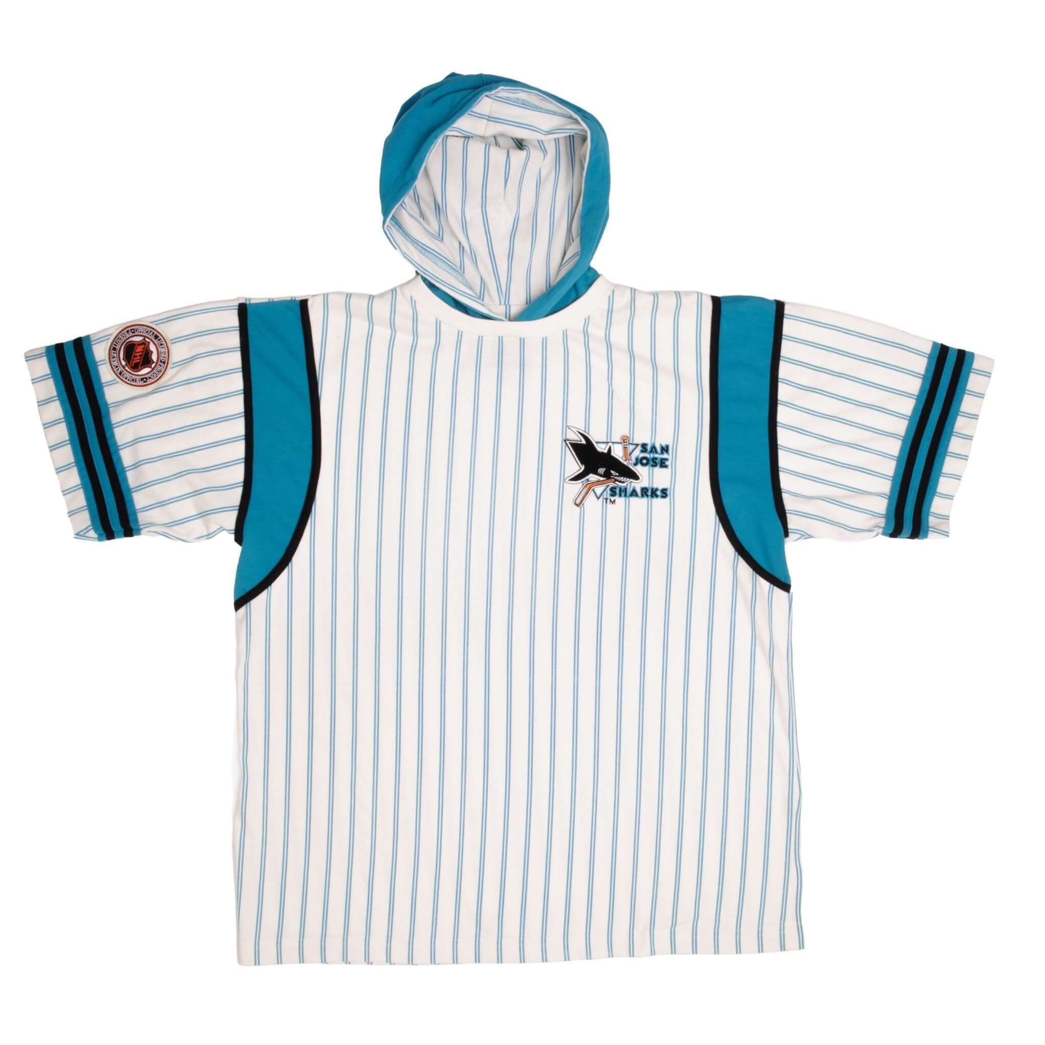 Vintage NHL San Jose Sharks Starter Tee Shirt 1991 Size Large