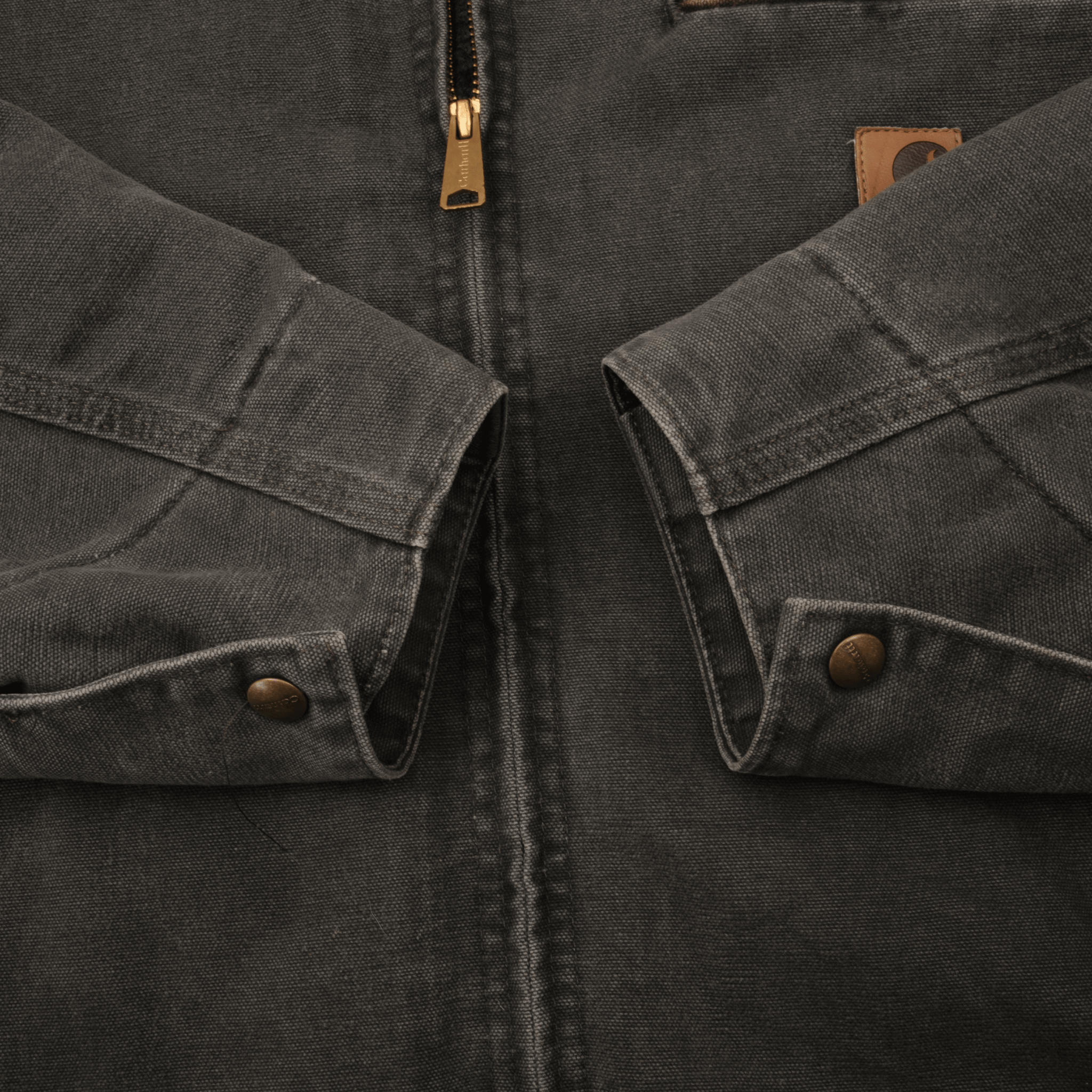 Vintage Carhartt Detroit Style Blanket Lined Worker Jacket J97MOS 1990S Size XL Made In USA