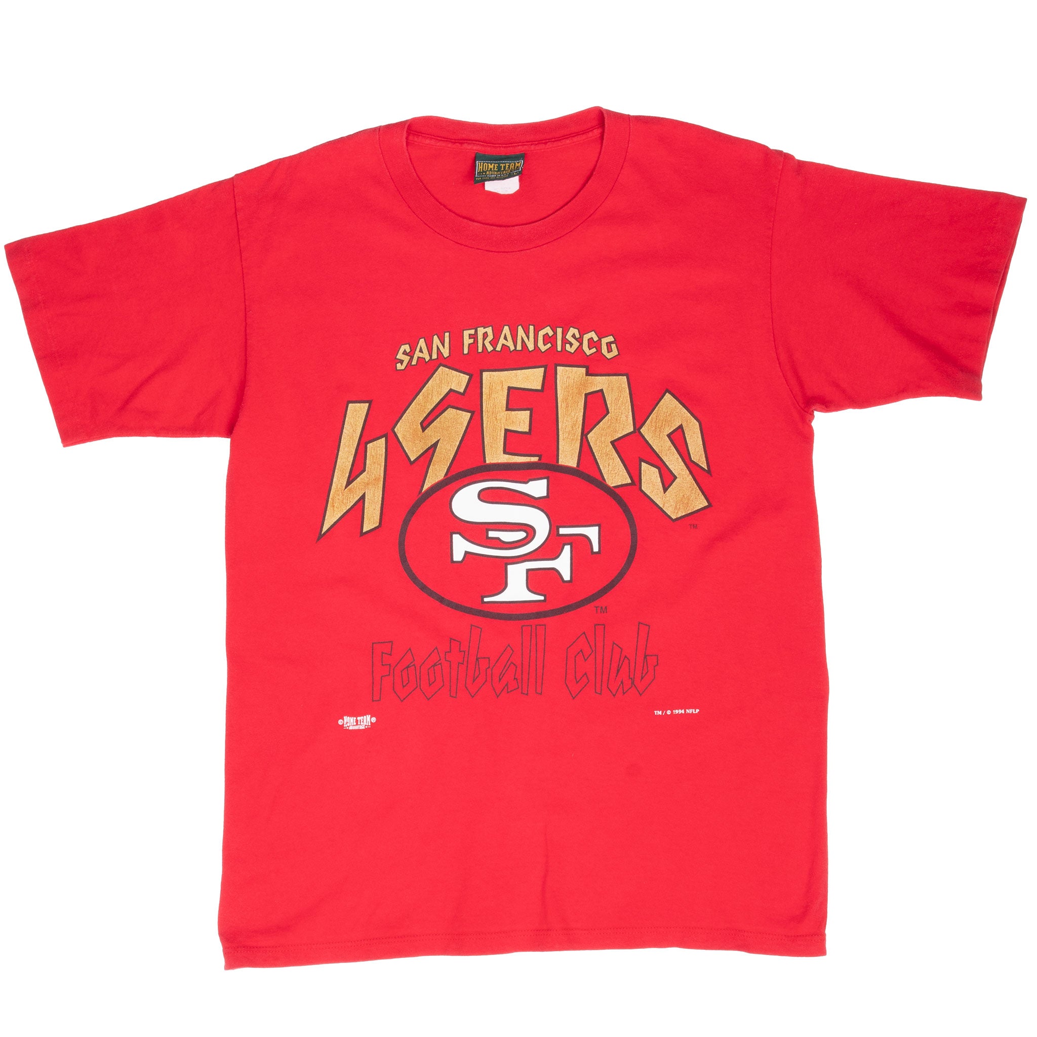 Vintage Nfl San Francisco 49Ers 1994 Tee Shirt Size Large Made In USA With Single Stitch Sleeves