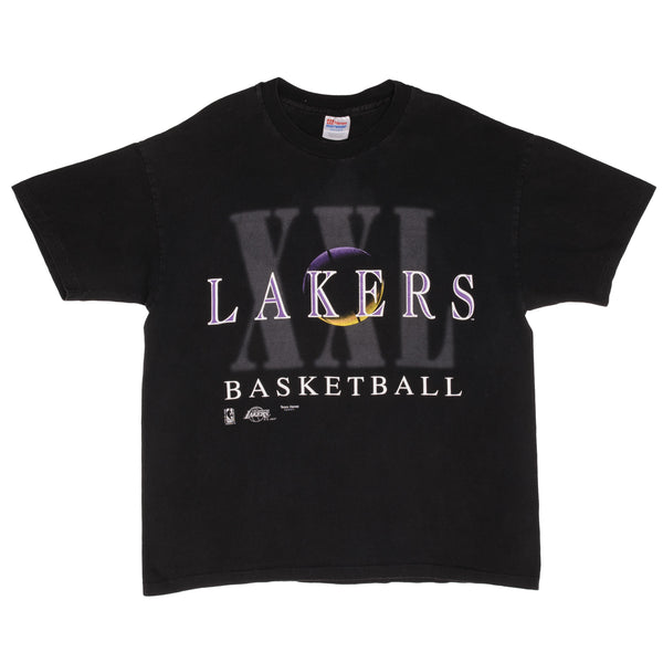 Vintage Nba Los Angeles Lakers 1990S Tee Shirt Size XL With Single Stitch Sleeves