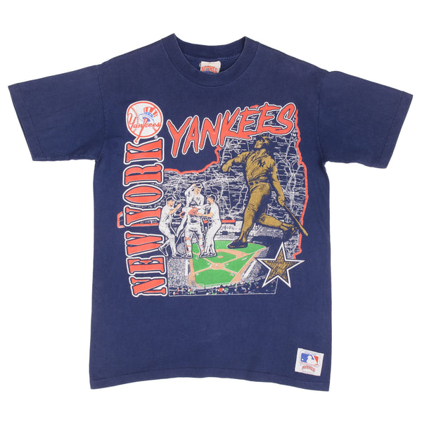Vintage Mlb New York Yankees 1990S Tee Shirt Size Medium Made In USA