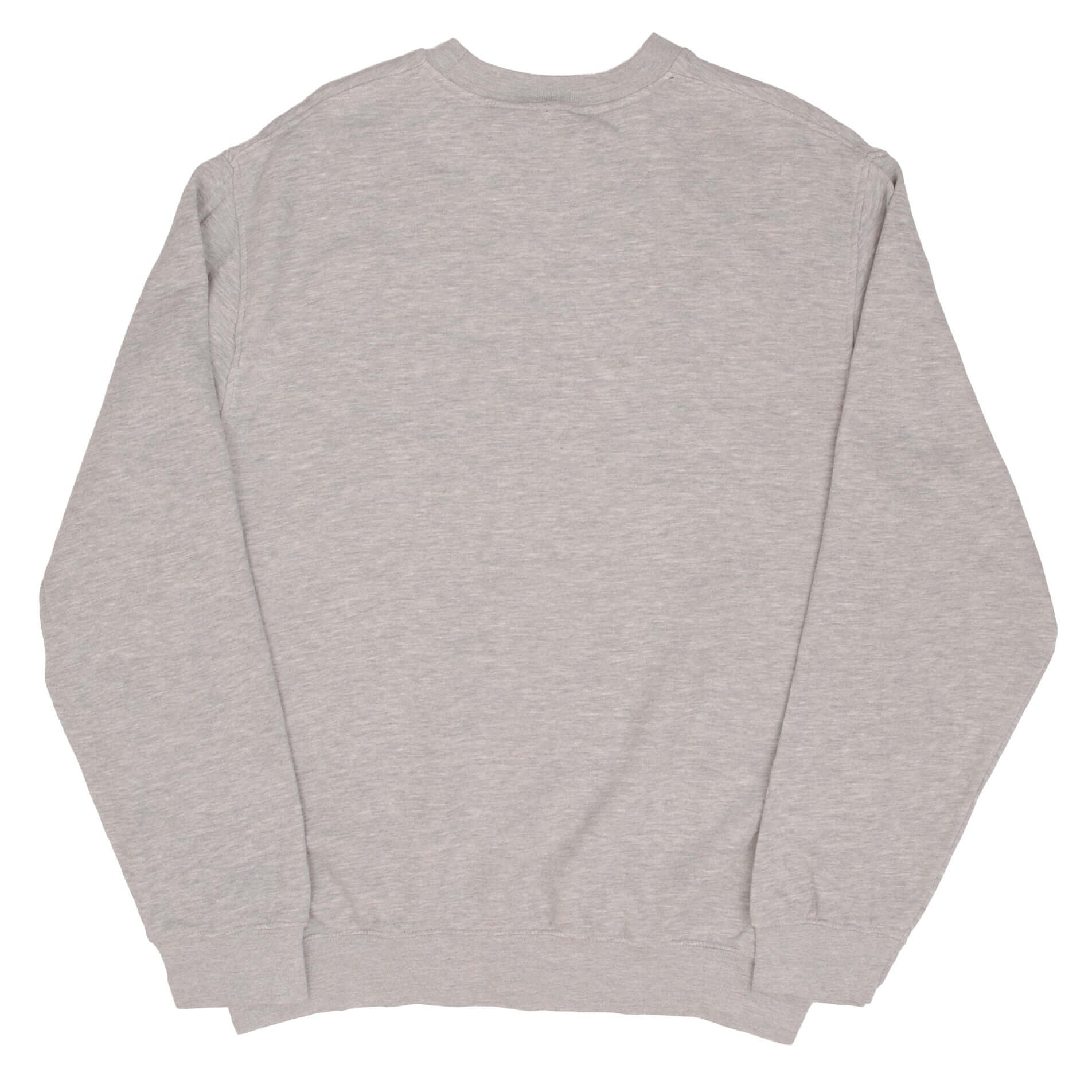 Vintage Nike Classic Swoosh Gray Crewneck Sweatshirt 2000s Size Large