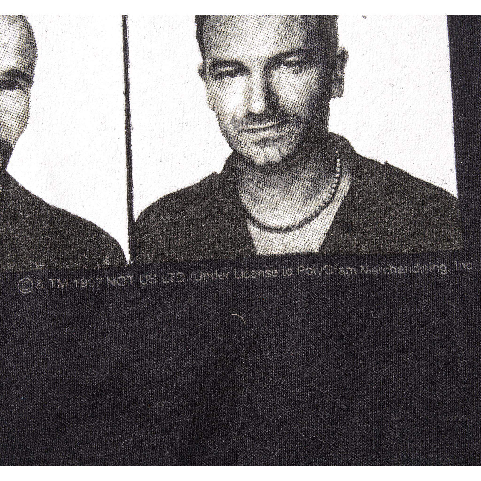 VINTAGE U2 POP MART TOUR 97 TEE SHIRT SIZE LARGE