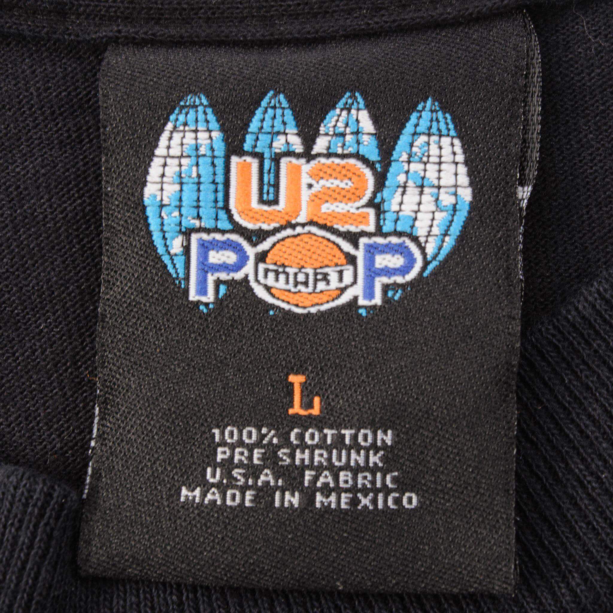 VINTAGE U2 POP MART TOUR 97 TEE SHIRT SIZE LARGE