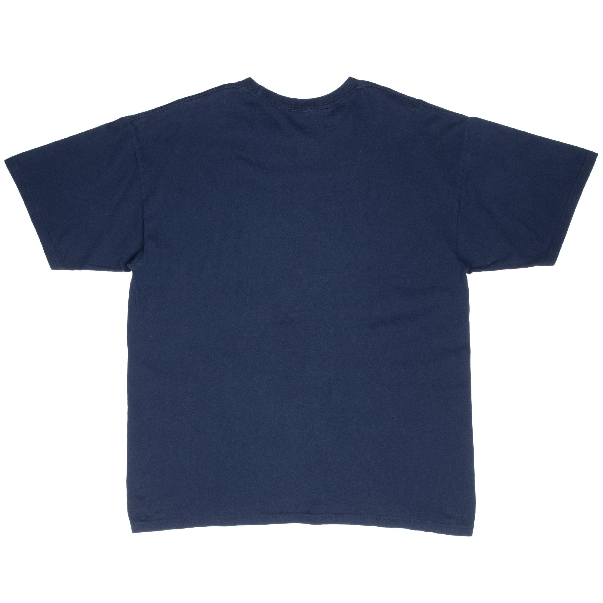 Vintage Nike Spellout Navy Blue Tee Shirt 2000S Size Large