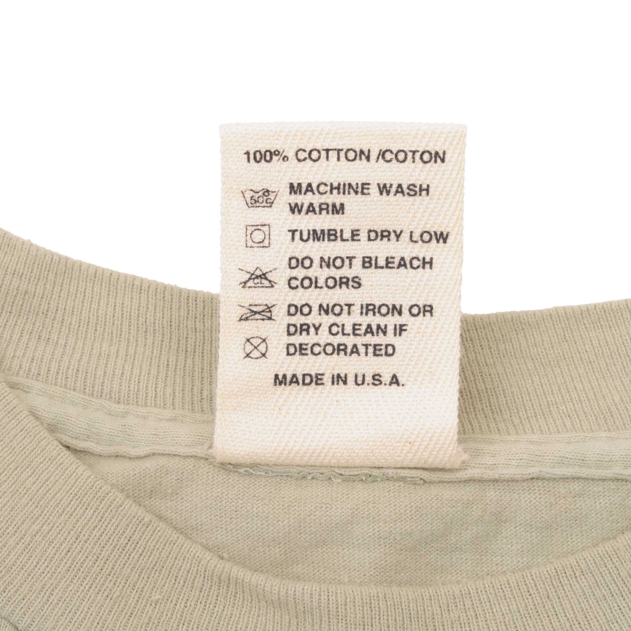 Vintage Maze Golf Tee Shirt 1993 Size Large Made In USA With Single Stitch Sleeves. Deadstock with tags