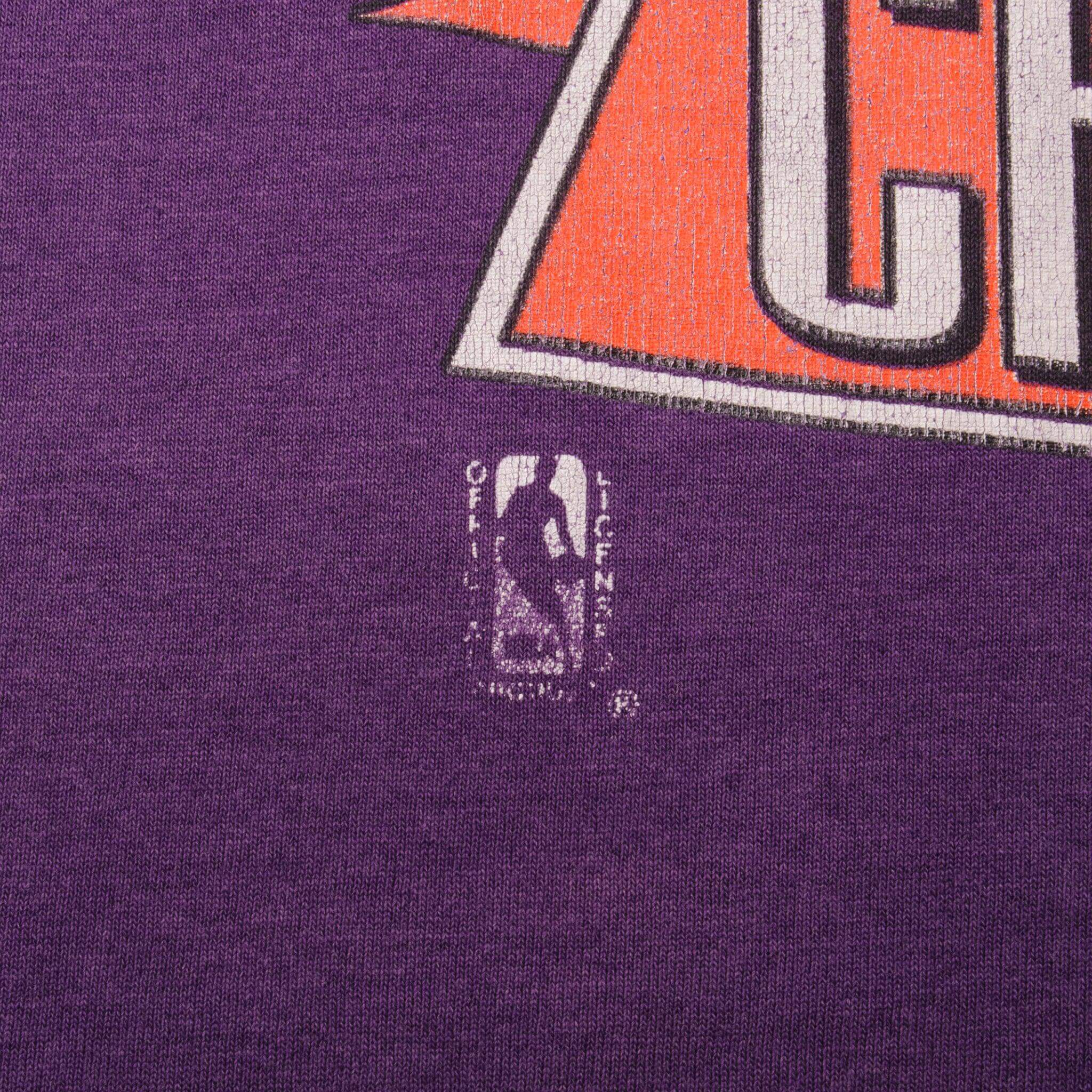 Vintage 1993 NBA Phoenix Suns Champions Tee Shirt Size XL With Single Stitch Sleeves. Made In USA