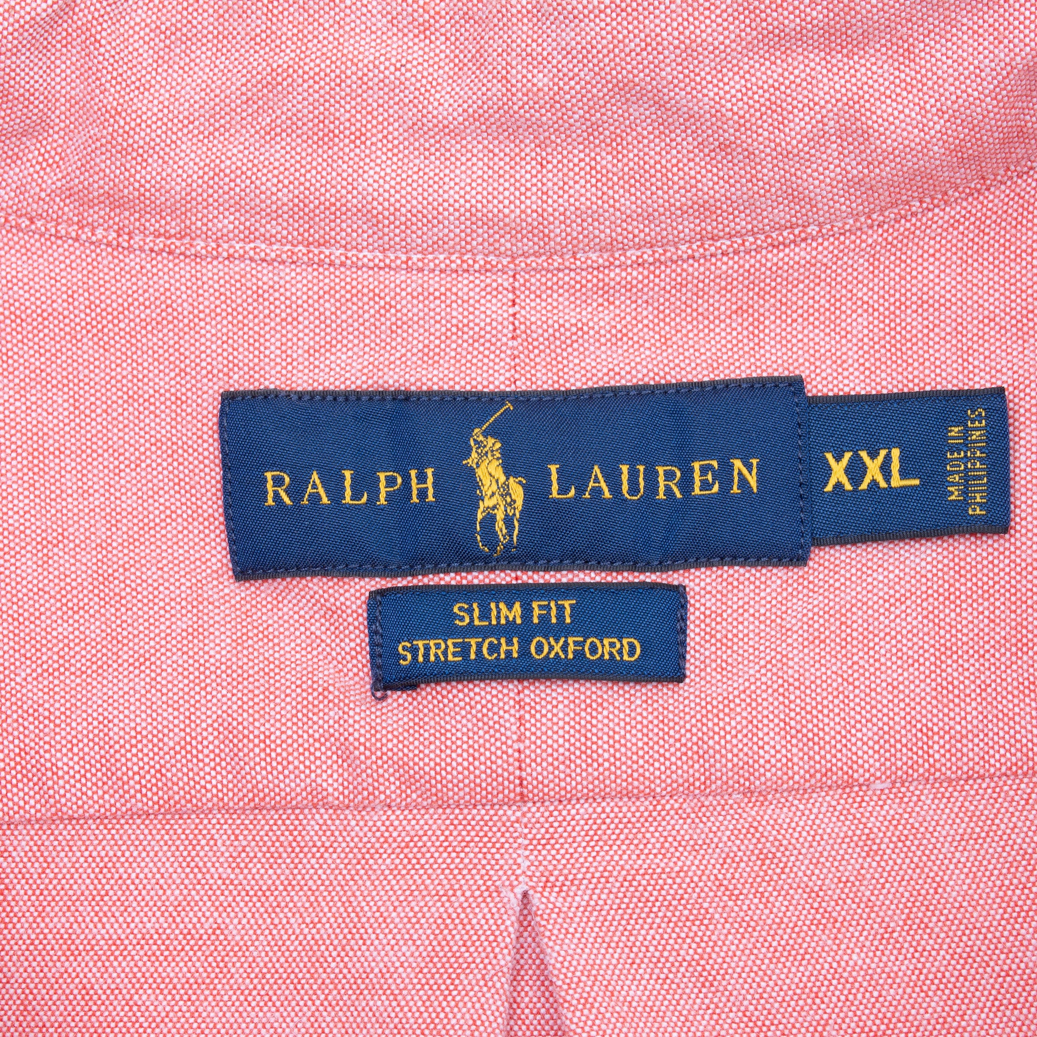 Vintage Polo Ralph Lauren Pink Shirt Size 2Xl