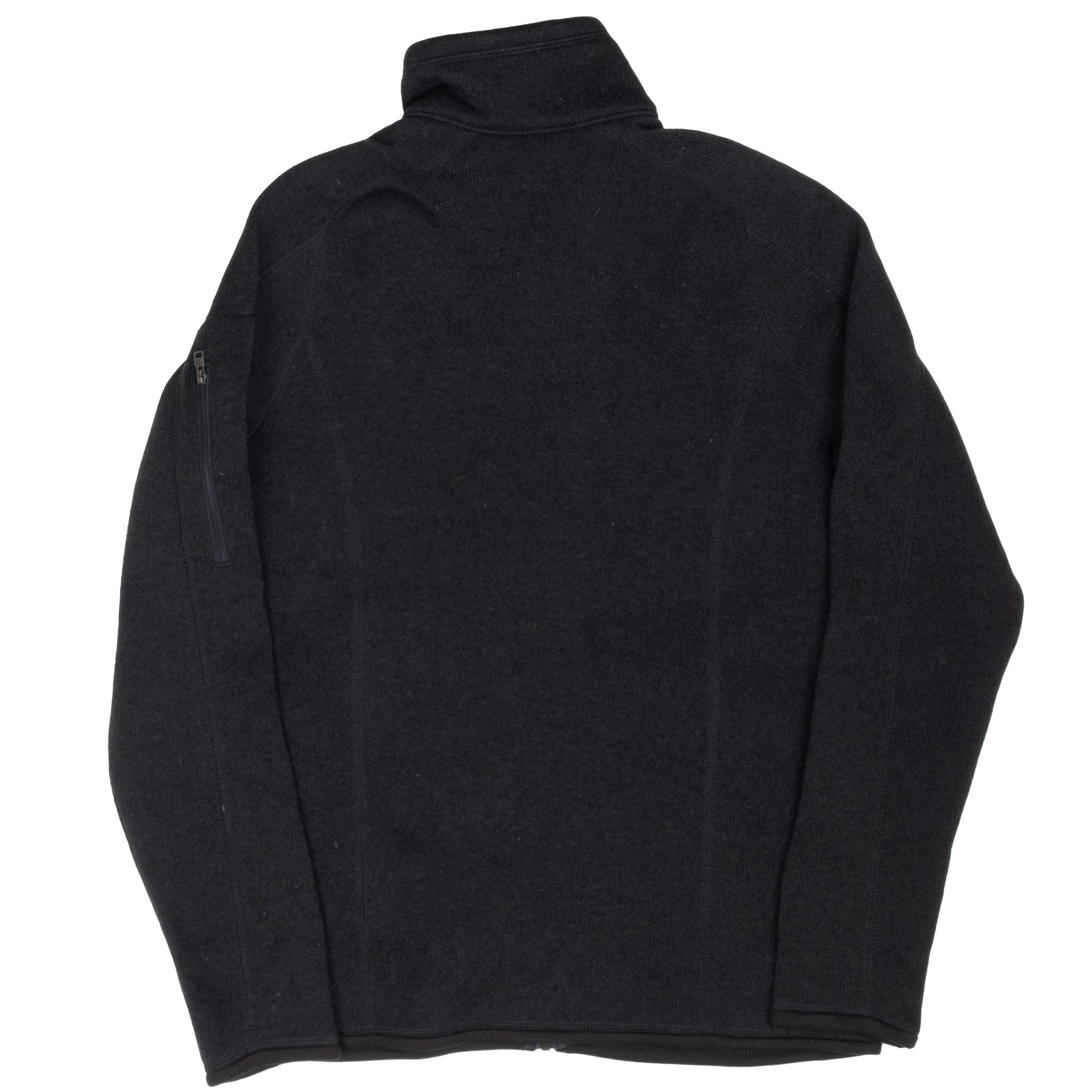 VINTAGE PATAGONIA BLACK BETTER SWEATER FLEECE JACKET 2021 MEDIUM WOMEN NOS
