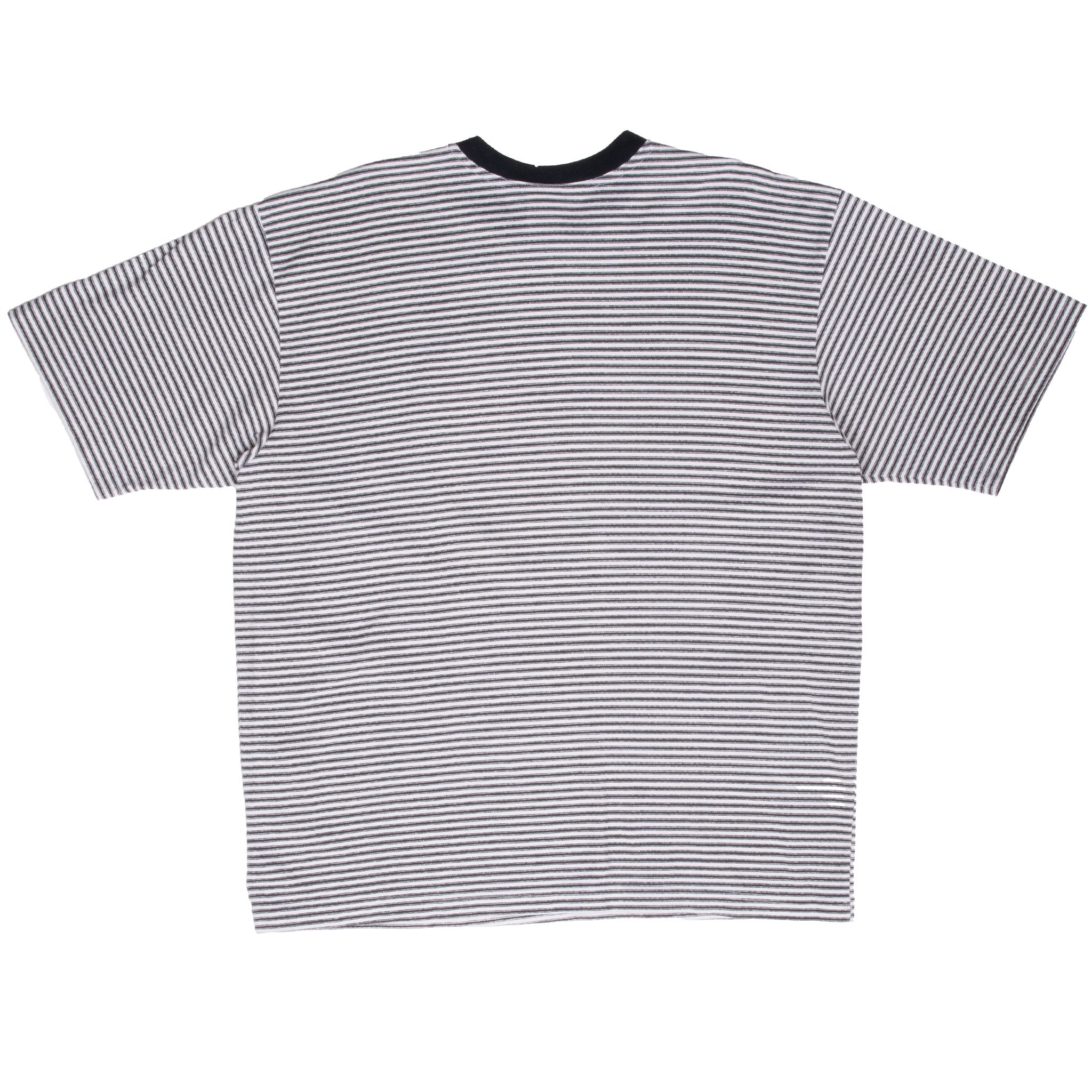 Vintage Disney Mickey Mouse Goofy Striped Tee Shirt 1990S Size Large Made In Usa