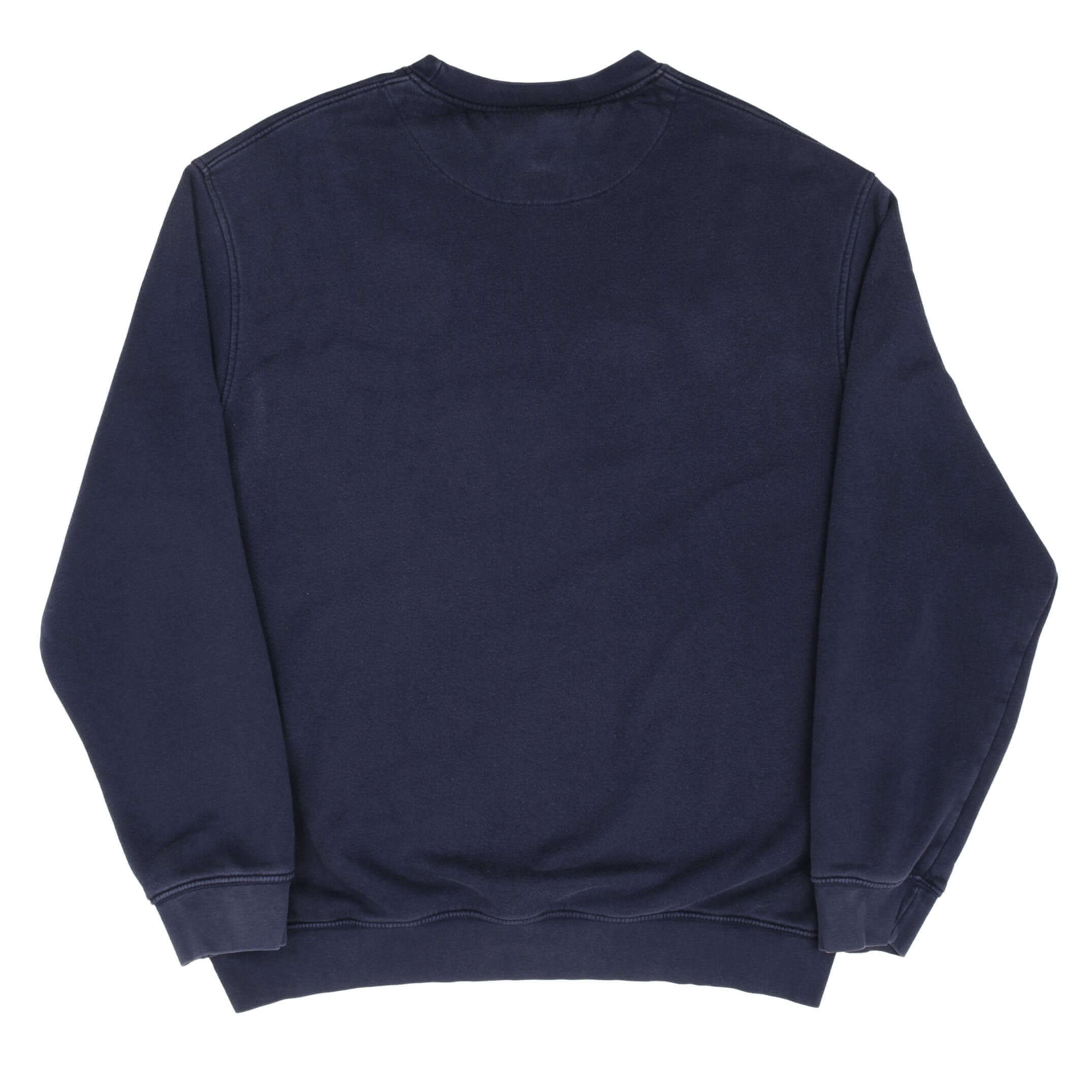 Vintage Nike Classic Swoosh Navy Blue Sweatshirt 2000S Size Large